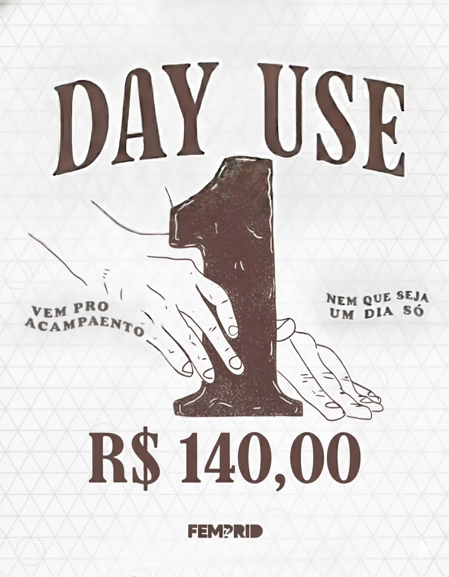 Não vai poder ficar todos os dias?? RELAAAAXA! 😎
Nós temos opção de day use: você vai pro nosso acampa, e paga apenas a diária! top demais né?? É uma ótima opção caso você irá trabalhar ou terá compromissos em alguns dias do acampa, e ainda sim aproveita os momentos de comunhão, louvor e crescimento na Palavra com nossos irmãos!!
Eaí, bora de day use?? 🤩
#ump #ipb #jovens #jovenscristãos #acampamento #cristaos #juventude #femprid #umpcrialaçospravida