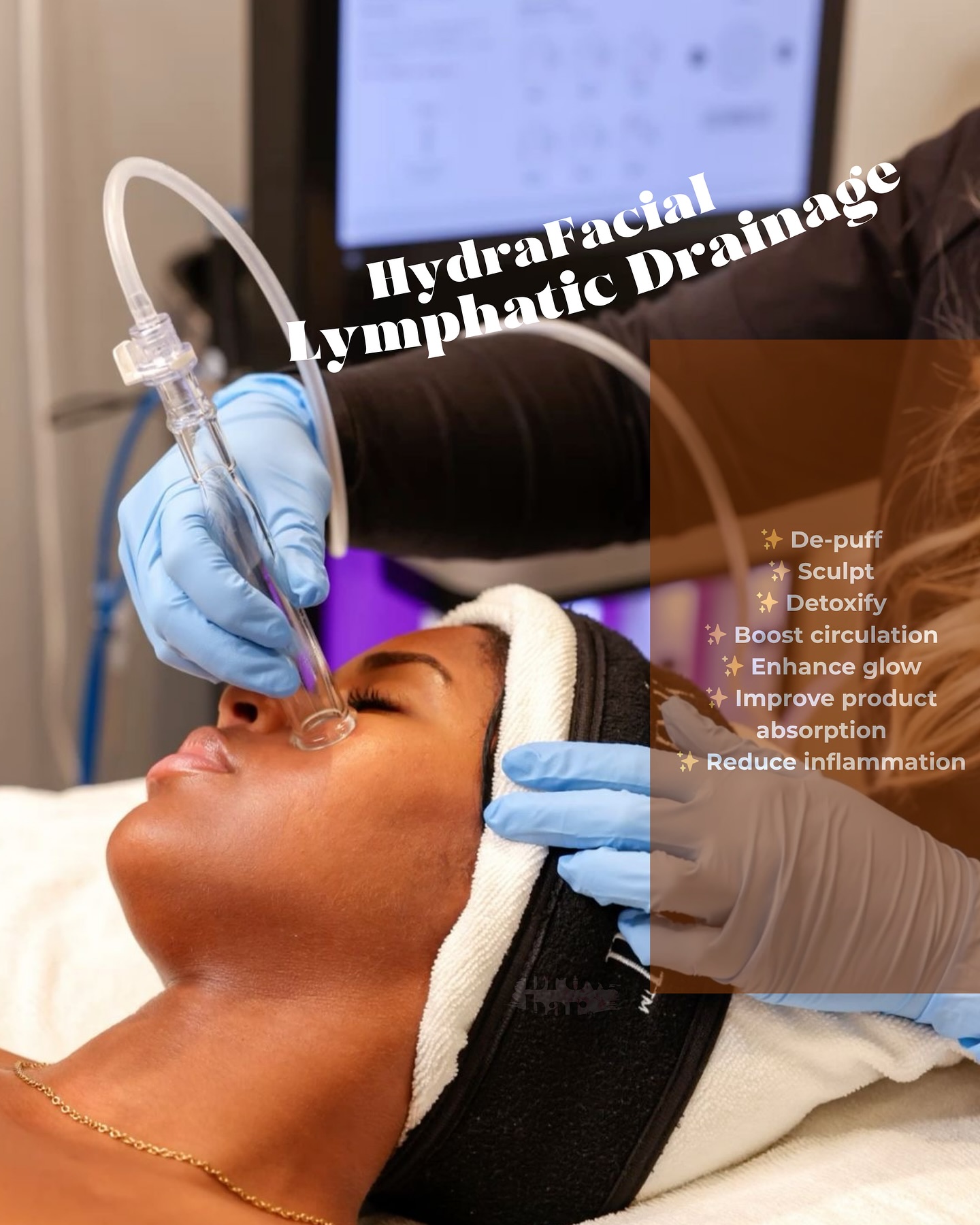 De-puff. Detox. Sculpt.
HydraFacial Lymphatic Drainage = instant snatch. ๐งโจ