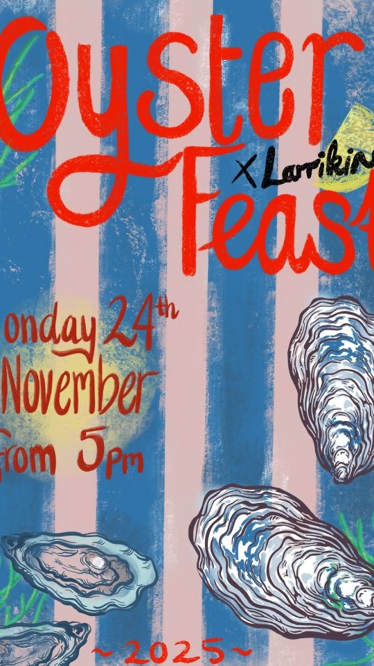 🕔 10 days to go...
🦪 Oyster Feast 🦪
🗓️ Monday 24th Nov
🕊️ Free entry
🔗 RSVP - Link in bio