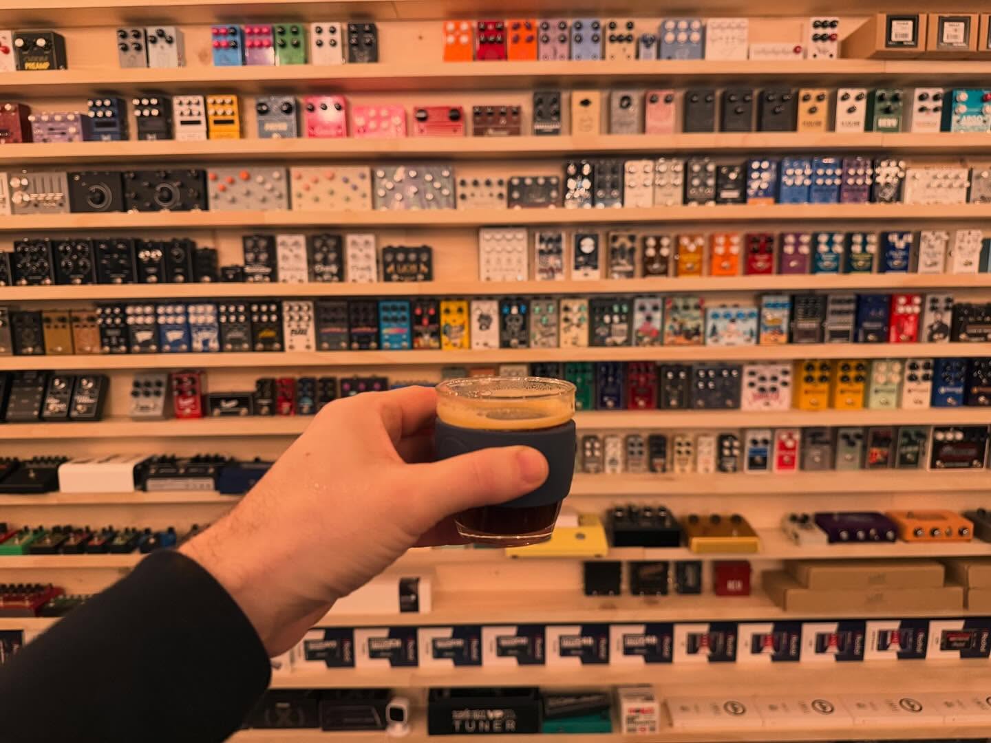 Where else can you get a handcrafted coffee and boutique effect pedal?
Visit GB Music & Sound, Canada’s destination for gear!