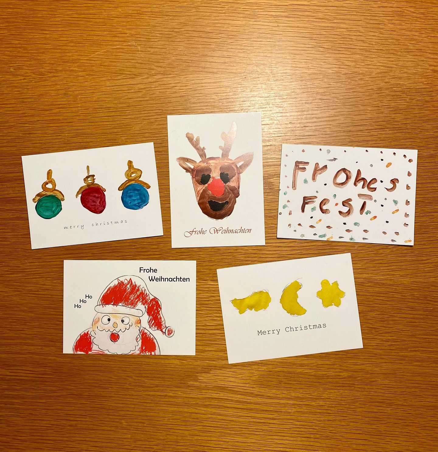 💌Wir haben für euch noch ein paar Restbestände der vom Haus Bahnhofstraße Bretzfeld selbst gemalten inklusiven Weihnachtskarten 🥳🎄 1€ pro Stück.
Einfach hier oder per Mail bestellen 🫶🏻
Der Erlös geht wie die letzten Jahre zu 100% an das Haus Bahnhofstraße 😊
#inklusion #liebeperpost #weihnachtskarten #weihnachten #menschunited #hohenlohe #bretzfeld