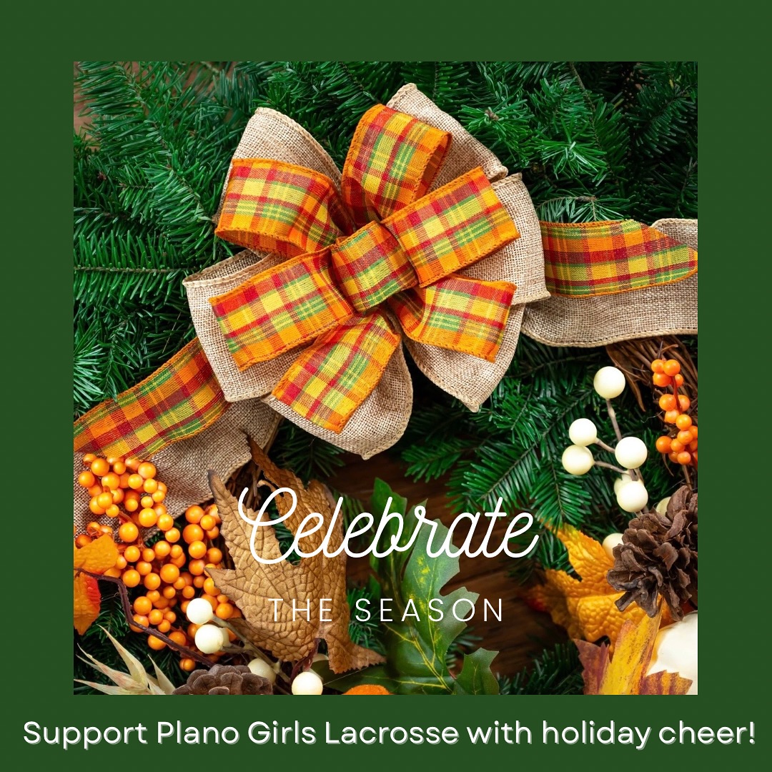 🍂✨ Show your holiday cheer & support Plano Girls Lacrosse Holiday Fundraiser! ✨🍂
The Amber Bounty Wreath is here! Showing out with golden leaves, velvet pumpkins, rustic pinecones & cozy plaid charm! 🧡🍂
💸 $10 OFF + shipping now!
Use team code: PLANOGTX001
🎁 Includes FREE shipping, EZ hanger & LED lights!
Help us grow, compete & shine! We appreciate you! LINK in bio! 🩵🥍 #holidayfundraiser #PGLAX #GirlsLacrosse #laxlife