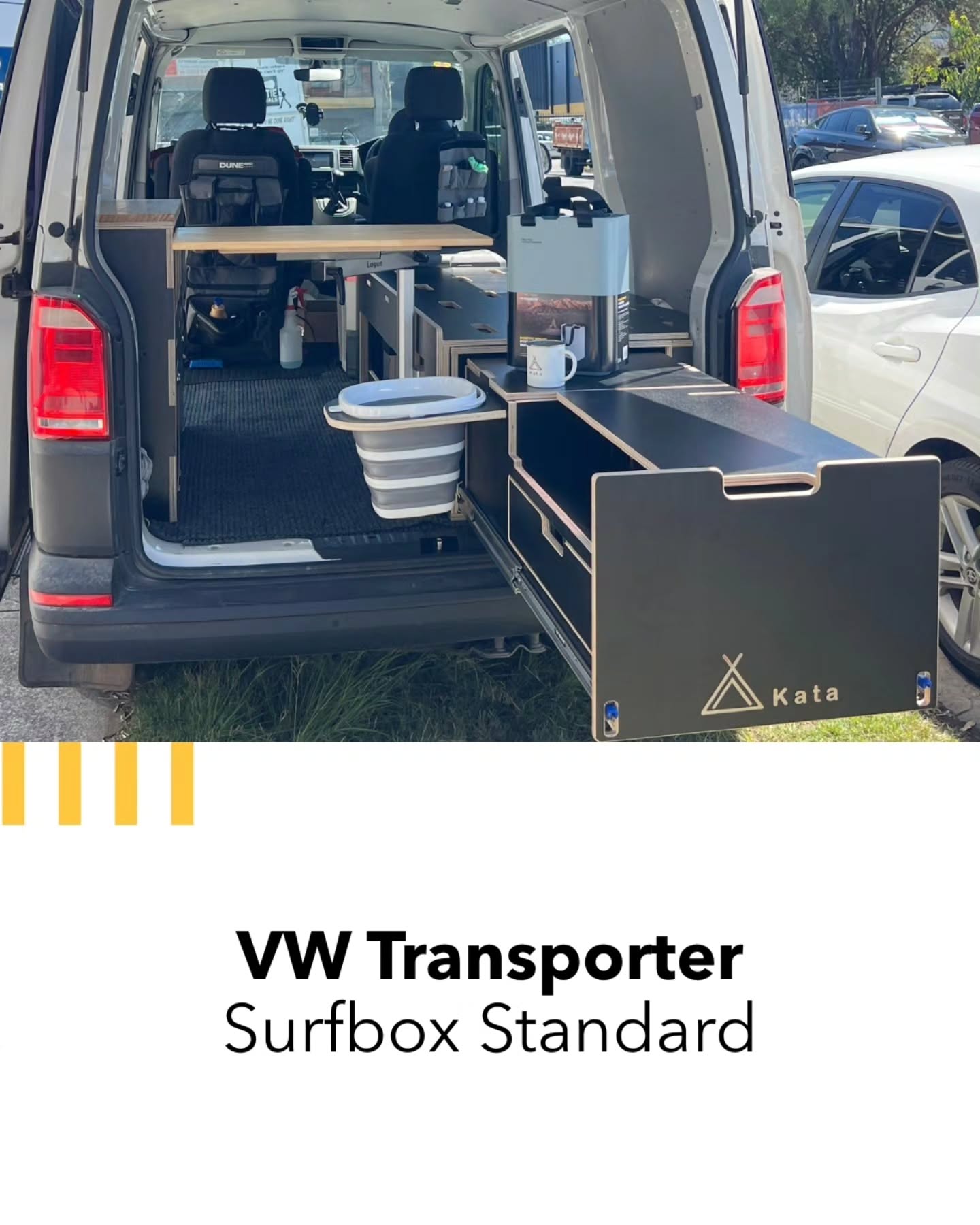 ππ Surfbox Standard for VW Transporter T5 & T6 SWB
Built for early mornings at the beach, board-loaded weekends, and that effortless flow between work, surf and road life.
Our Surfbox Standard transforms your Transporter into a clean, functional and adventure-ready setup β perfect for those who want space, organisation and quick access to all their gear.
And to take it even further, weβve paired it with premium accessories from @dometic , making every trip smoother, cooler and more comfortable.
π Discover it at www.katacamperbox.com
.
.
.
.
#katavw #katavwtransporter #vwtransporter #Surfbox #katasurfbox #vanbuild #australiavanlife #fitoutvan #camperconversion #camperlife #nomadlife #VanLife #campervan #VanLife #TravelEssentials #fullconversion #vanconversion #vanlifevirals #campervanconversion #tinyhome #homeonwheels #vanlifeideas #offgrid #outdoorliving #roadtrip