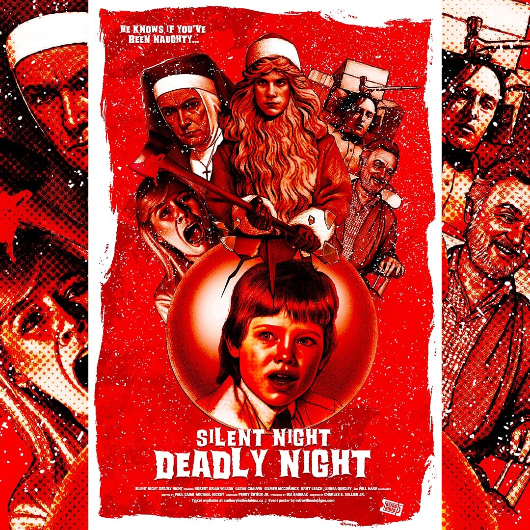 In celebration of the 40th anniversary and new 4K blue ray release of the ultimate Christmas cult classic film Silent Night Deadly Night. @posterspy @ampposters @fangoria @ruemorguemag @arts_horror_movie @horrorramacanada. #silentnightdeadlynight #killersanta @linneaquigley @robertbrianwilson @herocomplexgallery @screamhorrormag @screamfactoryofficial @88_films @umbrellaentertainment