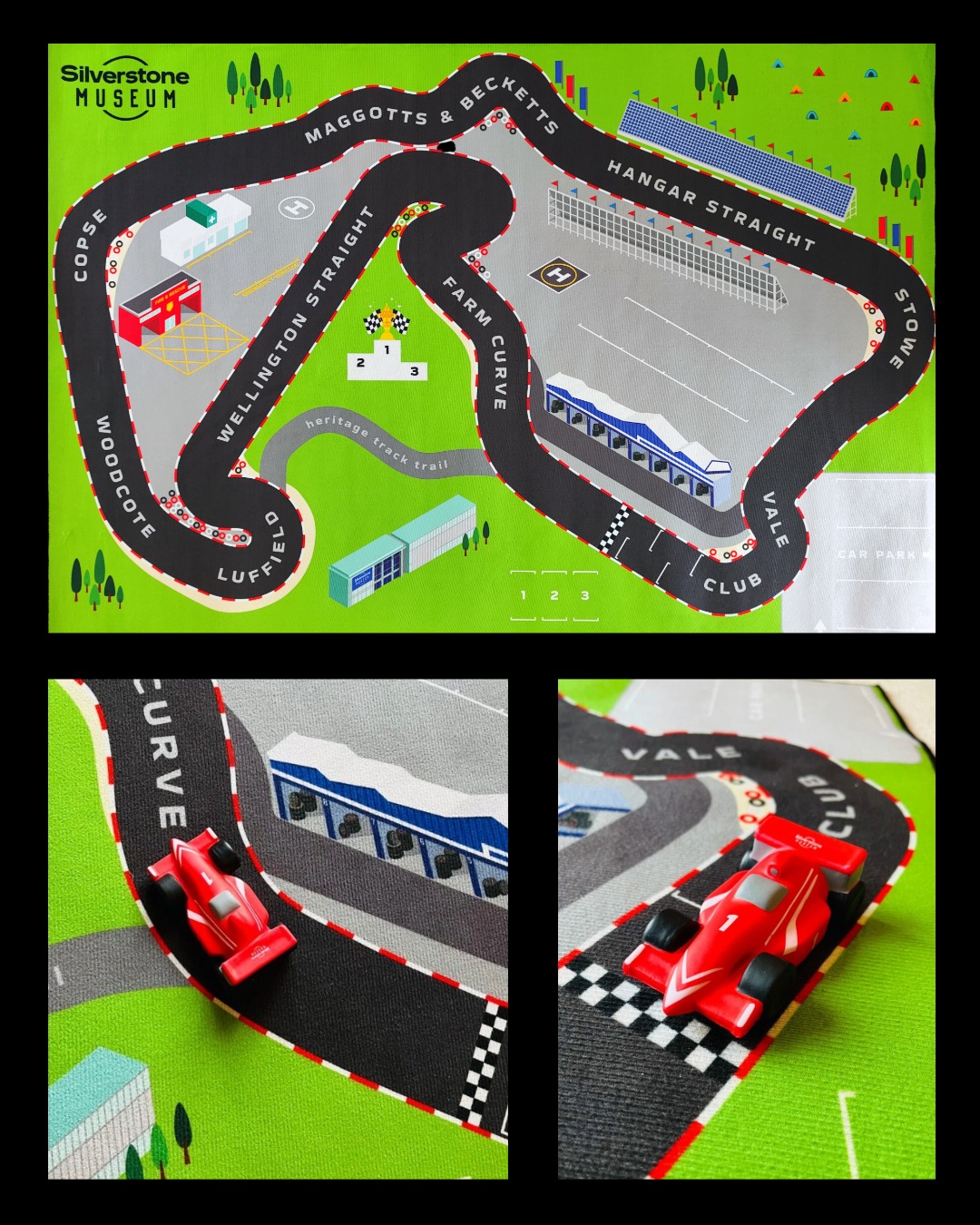 We’re thrilled to have created this Play Rug for @silverstonemuseum - a fun, interactive mat inspired by the iconic @silverstonecircuit. And for little hands, our squishy racing car is made from soft, squeezable materials that are safe, fun and perfect for playtime. Designed to spark imagination and celebrate a love of #F1 and motorsport, it’s great to see these gifts now being enjoyed by little racing fans everywhere with a passion for @f1 heritage.
Available in-store and online at silverstonemuseum.store
📸 Photos @silverstonemuseum
#Silverstone #Motorsport #CreativeProjects #F1
