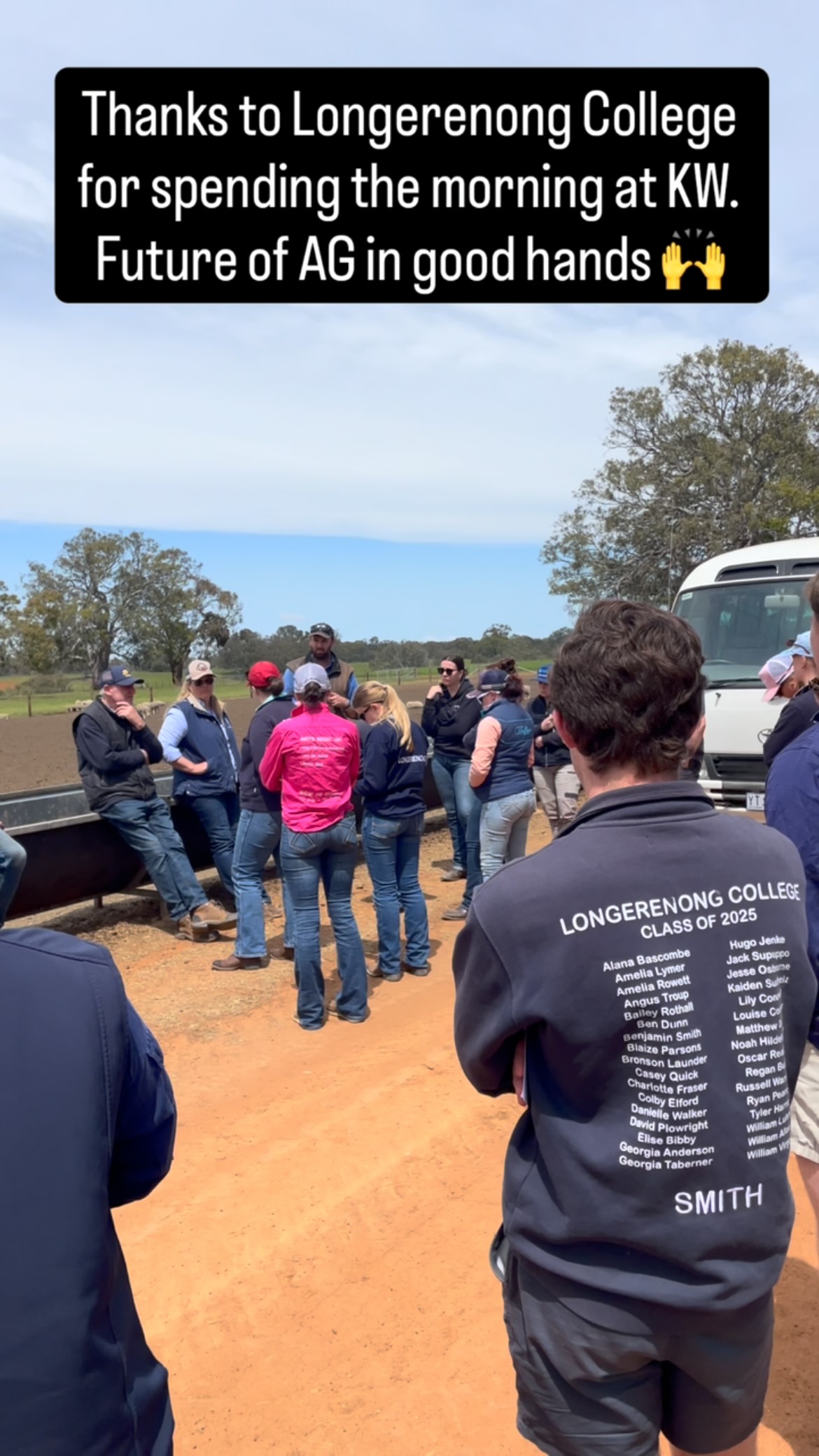 Thanks to @longycollege for spending the morning at KW. Spoke about our business, the enterprises and the risks of business. Fantastic questions and plenty of enthusiasms about the AG industry. Thanks for coming and welcome back anytime.