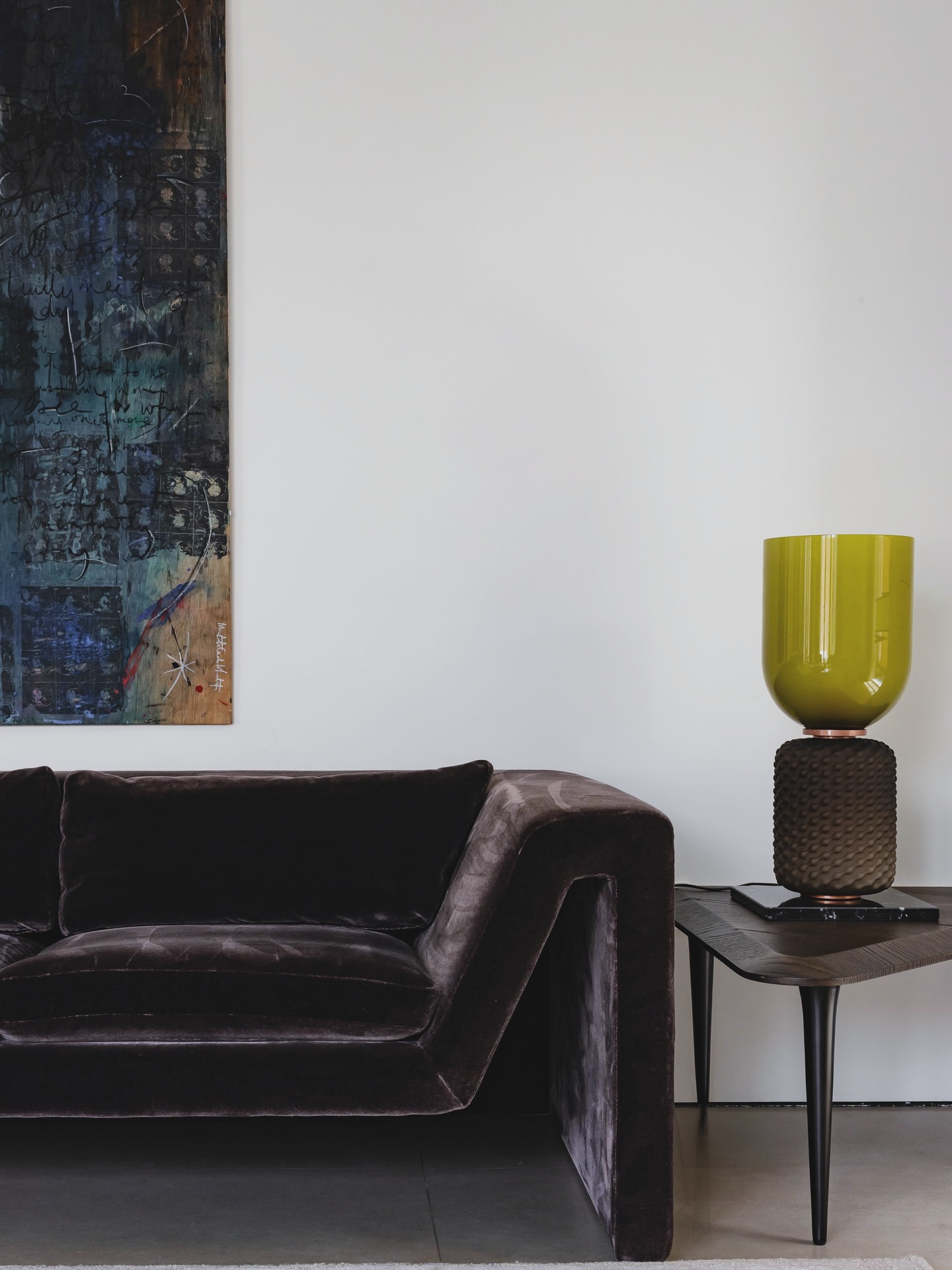 I am still here /25
Mixed media on wood
Every mark in this piece holds a story that cannot be replicated, a lived moment, a memory layered into its surface.
In a beautiful home, art with personal depth transforms a space, it makes it feel truly yours.
What story will live on your walls?
Styled by the amazing @ddesign.int.arch
#ArtForCollectors #ContemporaryArt #ArtForInteriors #EmotiveArt #CalligraphyArt #DubaiArtScene #CollectibleArt #InteriorDesignInspiration #ArtWithMeaning #MicheleCadeKhelifi #ArtCurator #ModernCollectors #ArtForHomes #StudioThirteenDubai