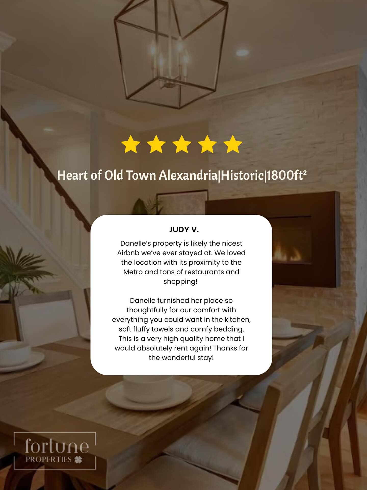 We believe the Fortune Difference is in the details! What details are most important to you when you travel? 🧳
#oldtownalexandria #visitalx #visitvirginia #shorttermrental