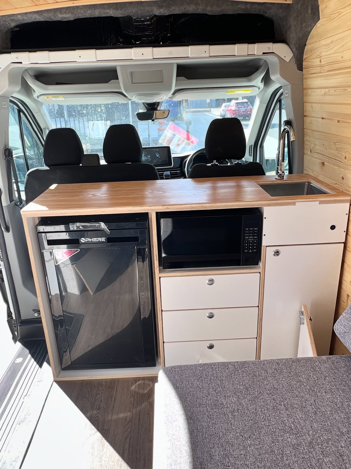 LDV Delivery 9 β
Custom layout designed for your van + lifestyle
Surfbox design
Full cabinetry: kitchen, storage, overheads
Electrical system: battery, charger, inverter, lights
Solar setup
Water system: tanks, pump, plumbing, sink
Insulation, flooring + wall/ceiling lining
Slide-out kitchen + pantry options
Lighting package (LED + dimmers)
Accessories: awnings, microwave and fridge
This campervan is ready to chase the magic πͺ
#kataLDV #ldvdelivery9 #camperlifestyle