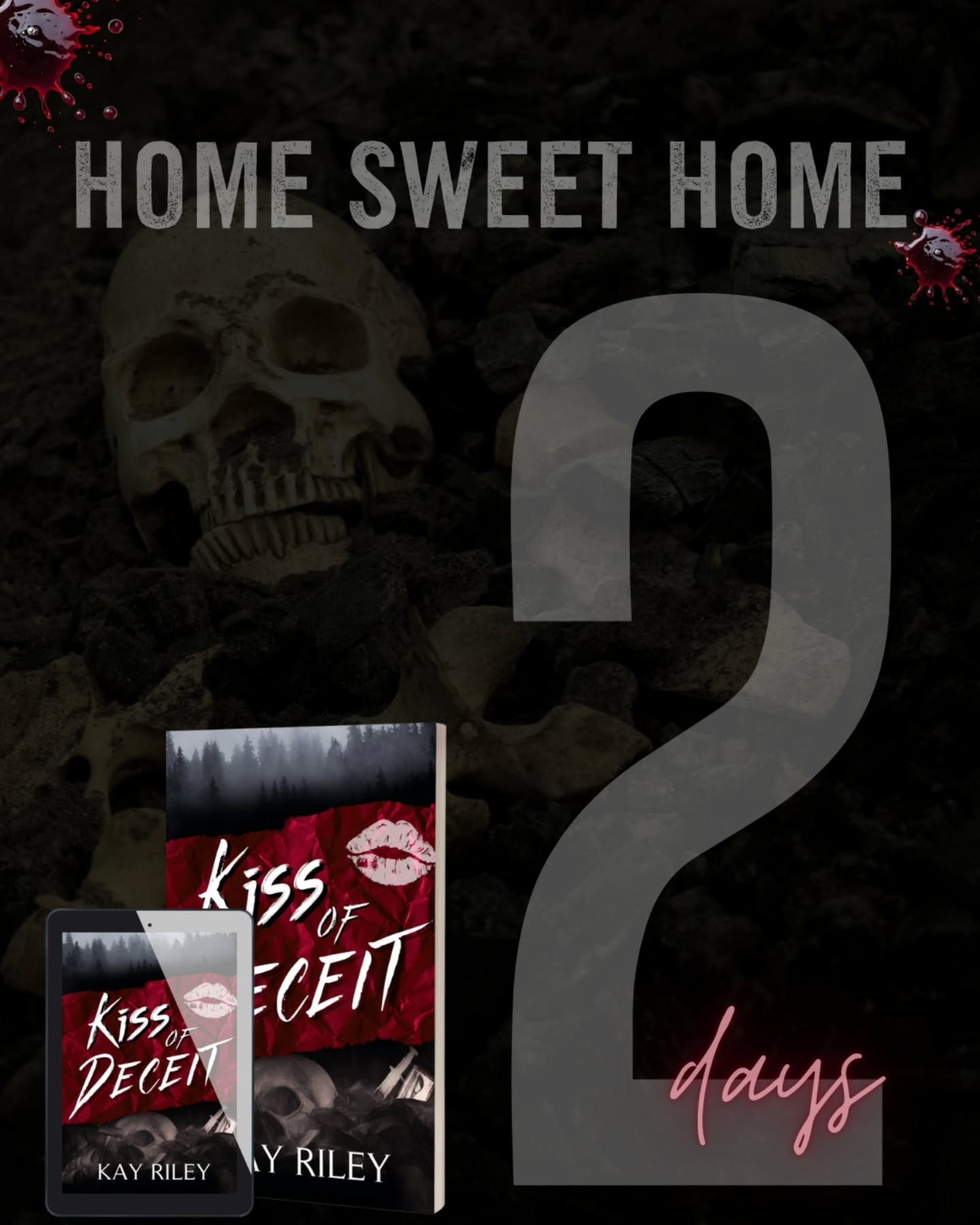 ๐๐ผ๐บ๐ถ๐ป๐ด ๐ถ๐ป ๐ฎ ๐ฑ๐ฎ๐๐...
๐ Kiss of Deceit by @kayrileyauthor
Pre-order your copy or read for free with Kindle Unlimited on November 15th!
๐ Comment "KoD" for details.
๐ค FMC serial โ ๏ธ
๐ค Thriller twists
๐ค Mystery m*rderer
๐ค Light enemies to lovers
๐ค Grumpy & grumpier
๐ค Hidden identities
๐ค This is a slow burn, and more plot driven with steamy scenes.
๐ค Criminal Minds x '90s slasher flicks
๐ค Masked unaliver
๐ค Small town with big secrets
#kayrileyauthor #darkromance #darkromancebooks #kindleunlimitedromance #kissofdeceit #slowburn #slowburnromance #smalltownromance #serialunaliverromance #comingsoon