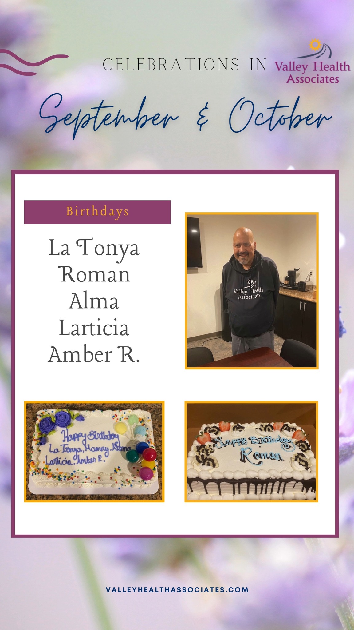 Celebrating the birthdays of the VHA team from September and October!
Donate to our MC Gives campaign today! Click the link in the bio.
#ValleyHealthAssociates #VHA #MontereyCounty #Celebrate
