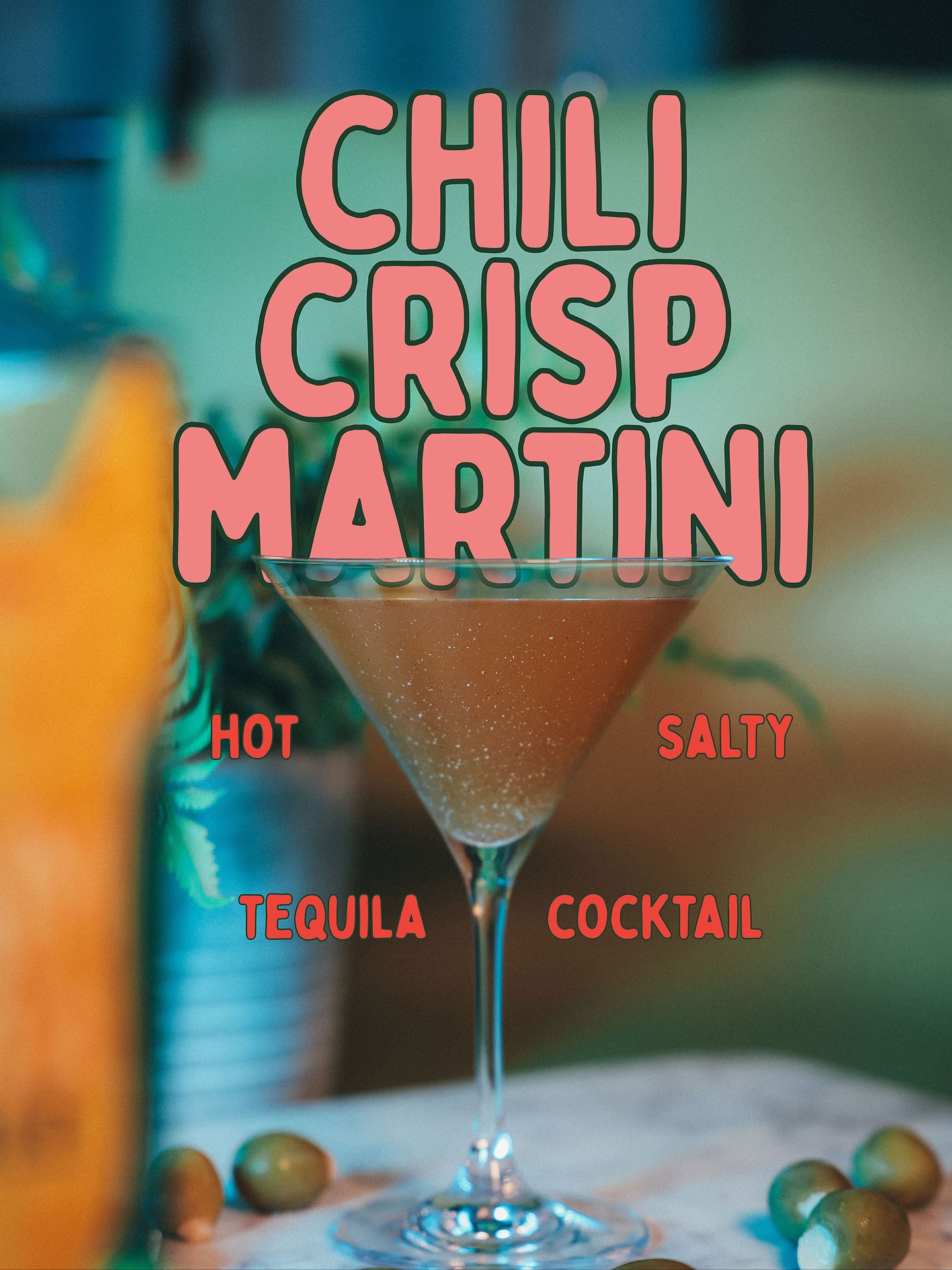 Spicy š„µ Dirty š Tequila Martini
The spicy twist to the classic martini. All the saltiness and savory flavors combined with a kick! Hereās the recipe for the Chili Crisp Tequila Martini. Recipe serves one! 21+ to enjoy.
ā¢Ingredientsā¢
1.5oz Madam Paleta Pineapple Tequila
.5oz Vermouth
.5oz Olive Brine
Spoon of Chili Crisp
ā¢Methodā¢
Combine the ingredients with ice and shake for at least 15 seconds. Double strain and enjoy responsibly!
#cocktailrecipe #tequila #tequilacocktails #martini #dirtymartini