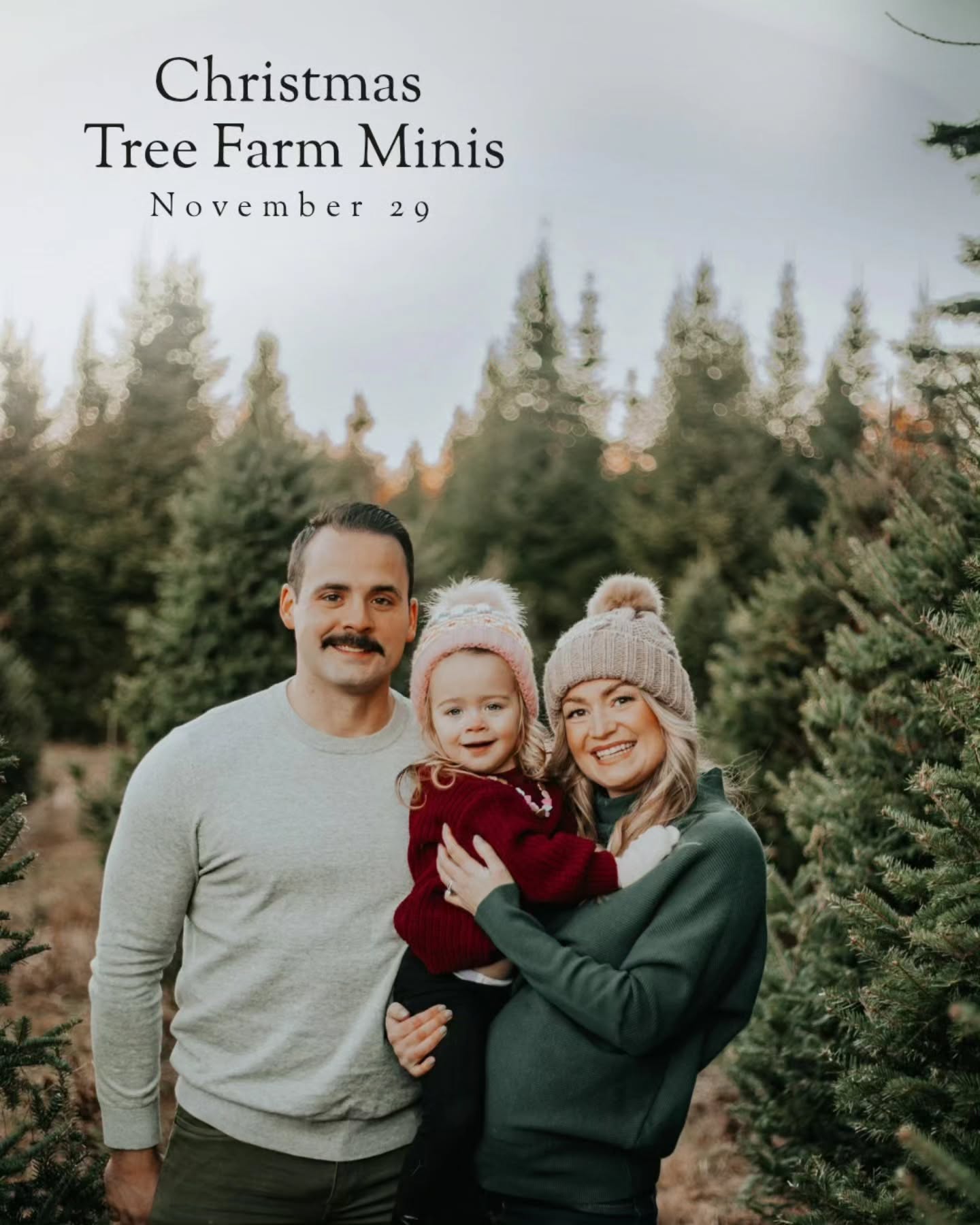 🌲 Christmas Tree Farm Minis 🌲
Only 5 spots left for these picture-perfect holiday photos at @lohifarm!
Bundle up, bring the giggles — let’s capture the magic 💫
Tap the link in our bio to secure your spot!