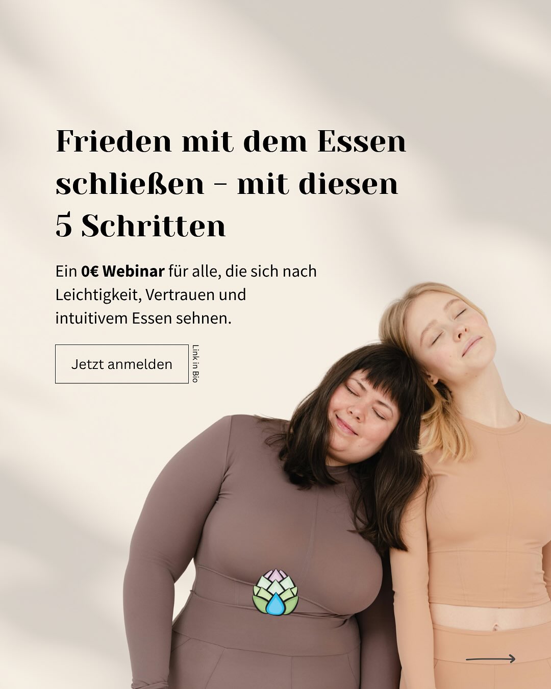 Ein 0€ Webinar für alle, die Frieden mit dem Essen schließen wollen und noch die Brücke vom Wissen ins Tun brauchen ❤️
Anmeldung in Bio
#gratiswebinar #friedenmitdemessen #foodfreedom #intuitivessen