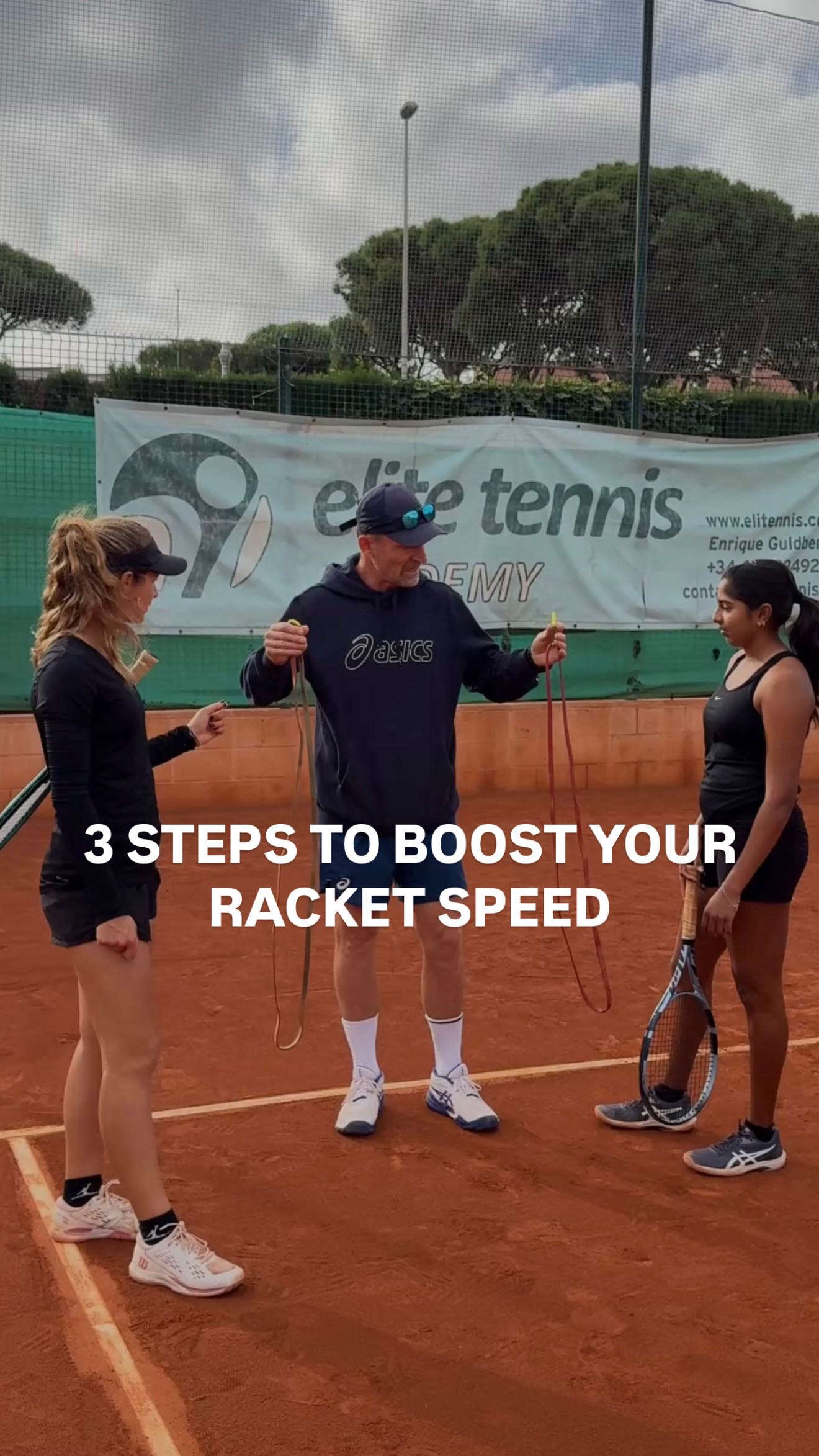 Your racket speed is a reflection of your fundamentals. Train them well.
#elitetennisacademy
#tennisbarcelona
#tennisacademy
#tennistips
#tennisexercises
#tennisspain