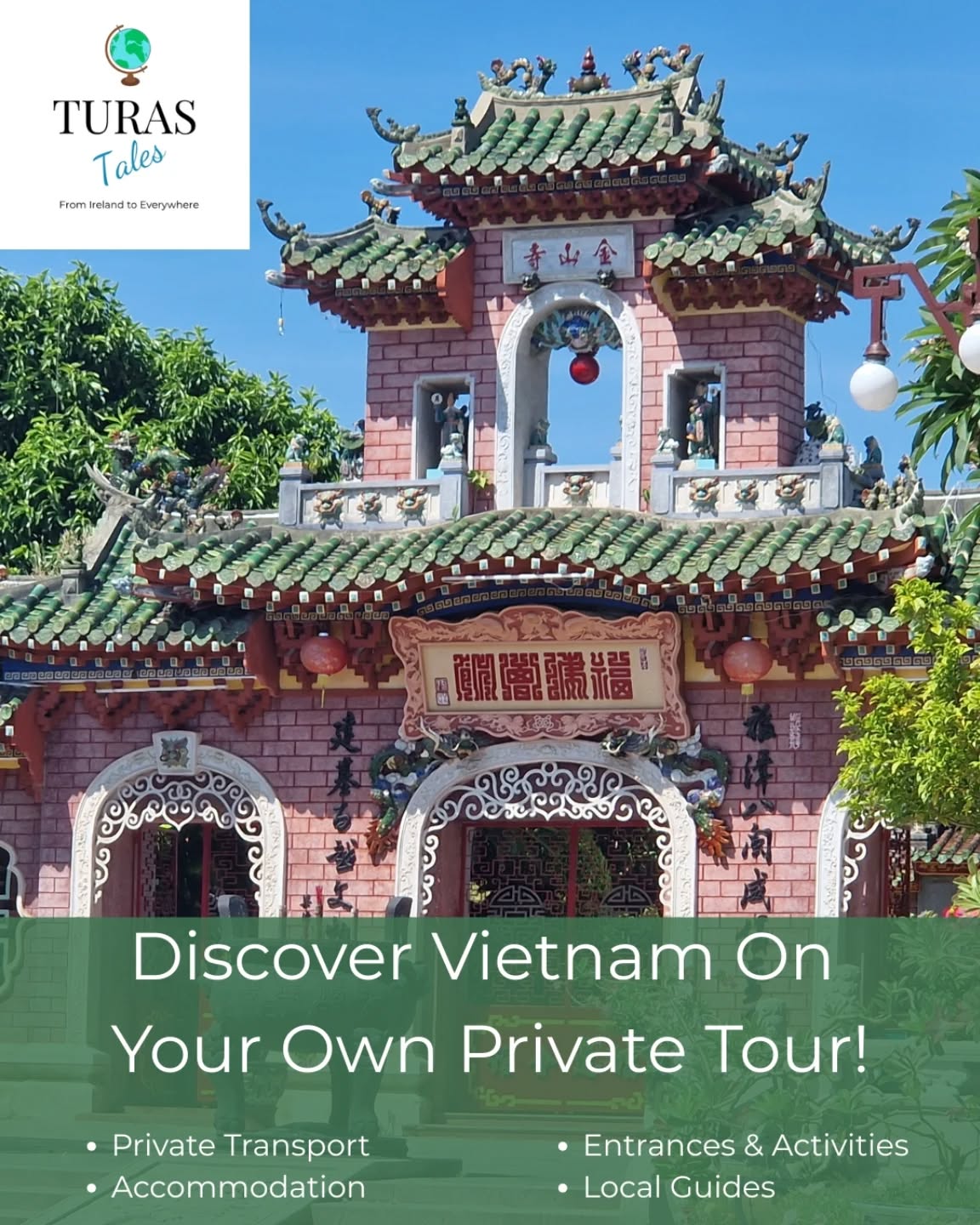 🌎 Big news from Turas Tales: We're now running Private Tours of Vietnam 🇻🇳
From the buzzing streets of Hanoi to the staggering watefalls of Ban Gioc, these tours are designed to showcase the very best of Vietnam.
We've got lots of route options to choose from, so each group can make their trip their own.
Check out our website for more info! (Link in bio)
#vietnamtravel #privatetours #vietnamadventure