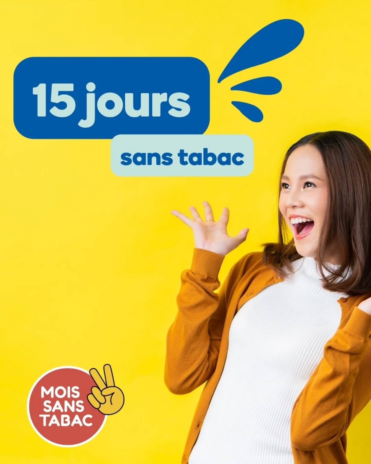 15 jours sans tabac ! Vous êtes à la moitié du chemin !
Le plus difficile est derrière vous.
N’hésitez pas à vous rendre sur le site tabac-info-service.fr pour des conseils et des motivations.
#moissanstabac #15joursanstabac #défi #motivation #tabacinfoservice

