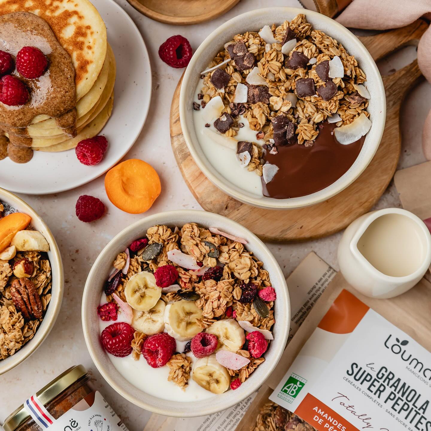 🚀 On lance notre programme fidélité !
Vous adorez nos granolas ?
On vous aime encore plus 💛
Désormais chaque commande vous rapporte des points et ces points, des cadeaux 🎁
✨ Réductions
🥣 Produits offerts
💚 Surprises exclusives
C’est simple :
Vous craquez pour nos recettes → on vous régale encore plus 🥰
Merci d’être là, à nos côtés 🙏🏼
Prêts à cumuler ? 👀🔥