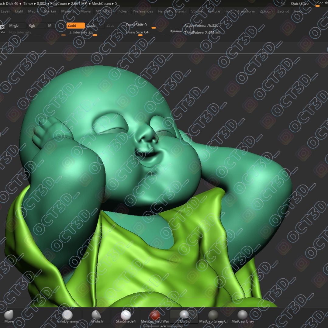 Uno de mis primeros modelos, me llevo varios dias hacerlo y aunque era principiante en Zbrush ya se notaba la calidad 🔥
#3dprinting
#3ddesign
#diseño3d
#zbrush