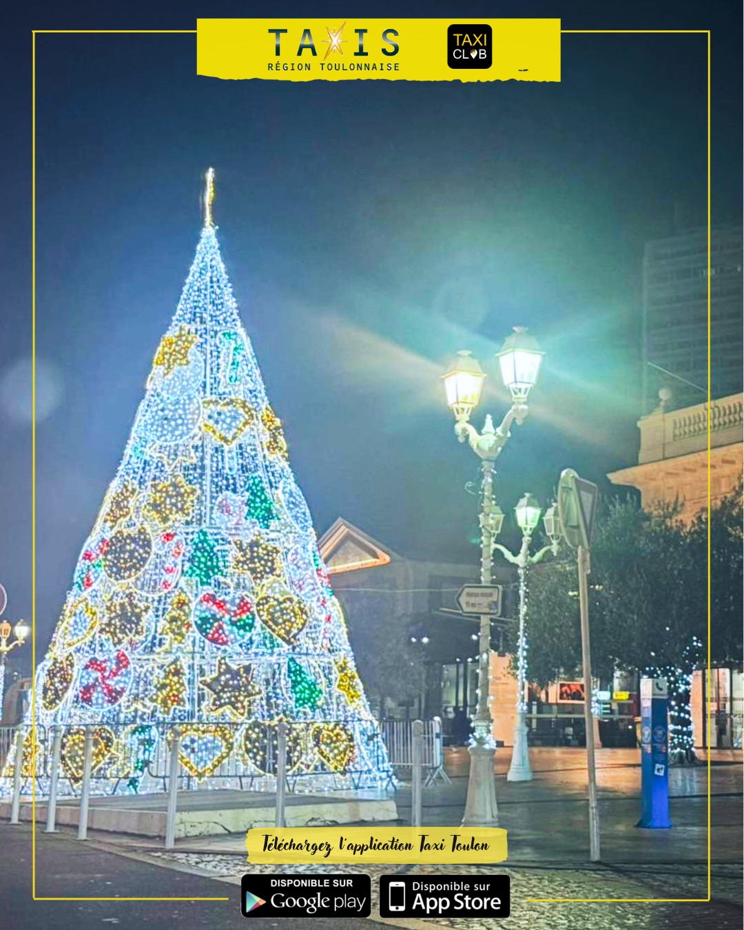 🎅 Les fêtes approchent et Toulon brille de mille feux !
Que vous arriviez en train, que vous rentriez d’un dîner ou partiez rejoindre vos proches, nos taxis sont là pour vous accompagner en toute sécurité🚕
📲 Réservez dès maintenant votre course en nous appelant ou via l'application Taxi Club (disponible sur le PlayStore et l'Apple Store).
🚕 Taxis de la région Toulonnaise
📞 04 94 93 51 51
💻 www.taxi-toulon.com
#taxi #taxitoulon #taxivar #taxi83 #transport #toulon #villedetoulon #laseyne #lavalette #lagarde #lepradet #ollioules #provencemed #tpm #levarlunique #tourisme #reserveruntaxi #taxiàtoulon #taxidriver #taxivarois #100%toulon #taxiclub #noelatoulon #noel
