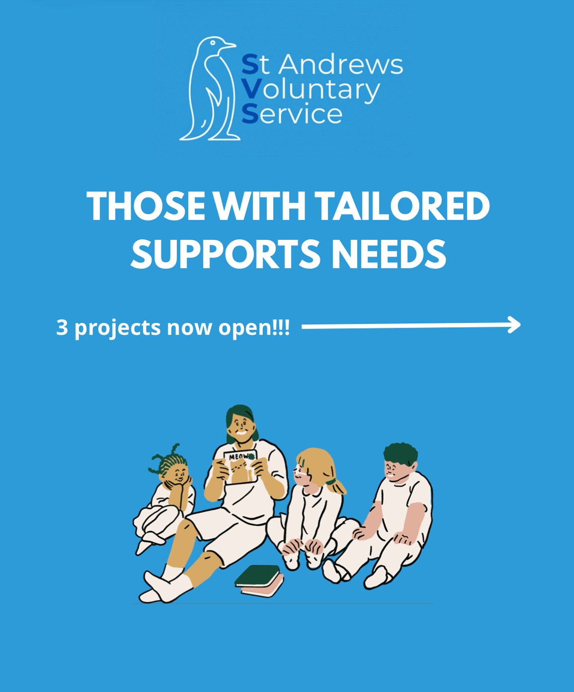 You can sign up for any of these projects through the volunteer portal on linktree in our bio!
If you have any questions please contact the project officer at: svsan@st-andrews.ac.uk