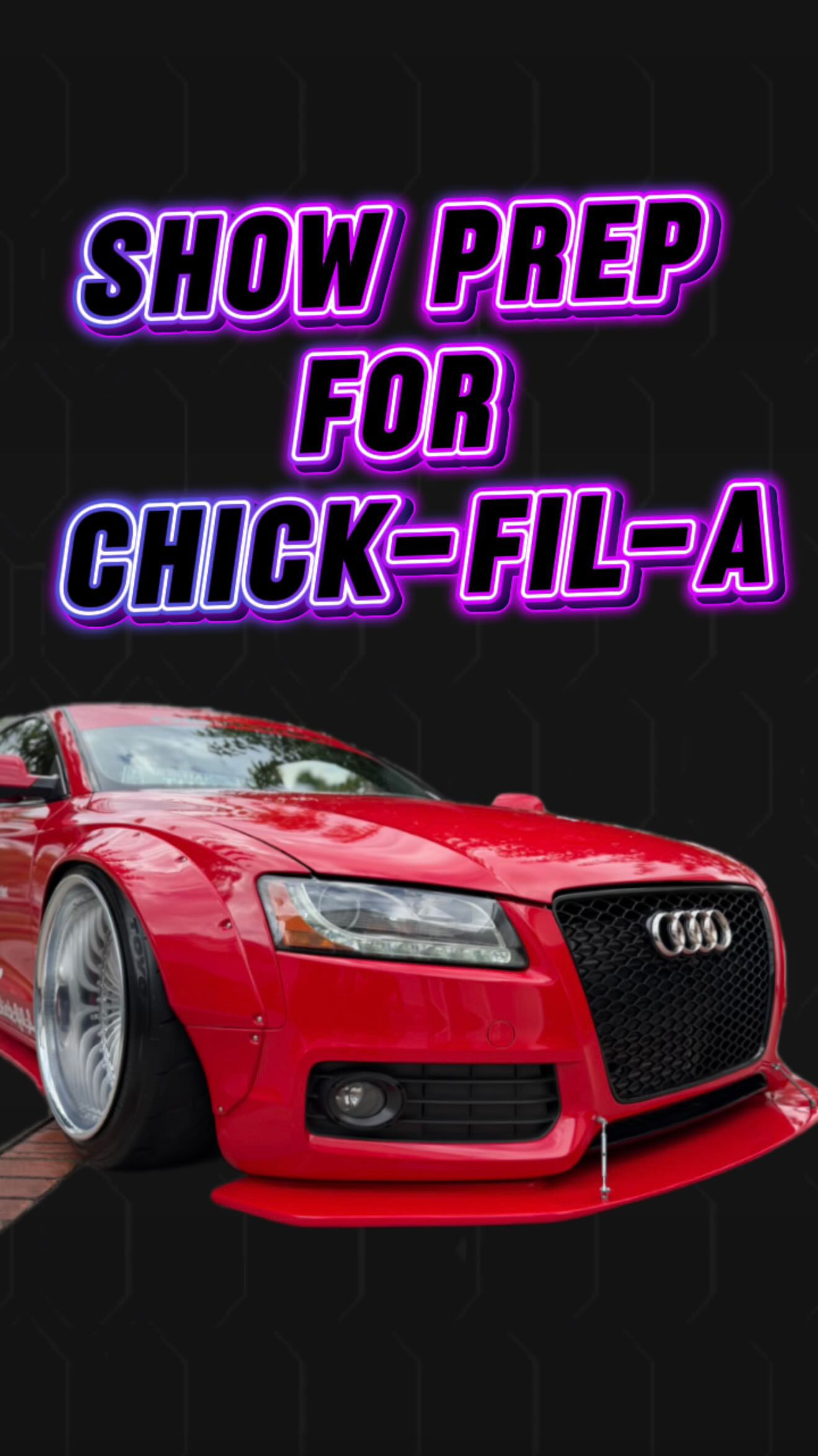 This is what real show prep looks like...
👇
Want this level of detail for your car? 📲 Send me a DM to let me know what you need for your show car.
This reel is special. I’m breaking down the full show prep process on my friend Levon’s @forgotten_by_many insane, freshly redone @libertywalk.usa widebody Audi.
He trusted me to get this widebody build absolutely flawless for its big debut at the @iam.america
When a car is on this level, every single detail matters.
But here’s my philosophy: this “show car” standard is the only standard I have.
My mobile detailing service brings this same meticulous energy to every vehicle I work on.
In my eyes, your daily driver is a show car in its own right, and it deserves to be treated like one.
My job is to bring it to that level.
#autodetailing #showprep #libertywalk #widebodyaudi #mobiledetailing #carshow #audidetailing #blacklistedautodetailing