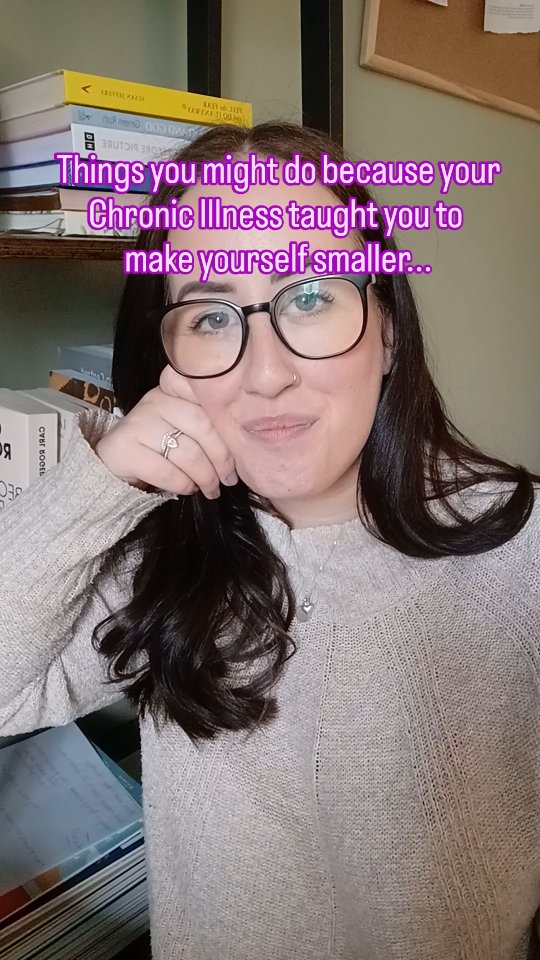Saying "I'm fine!" on autopilot, even when you can barely hold yourself upright
Starting every health update with "I know others have it worse, but..."
Playing down your medical knowledge with doctors so you don't come across as 'that patient'
Over thanking people for basic accessibility and things that should just be standard
Rehearsing your 'I'm okay' face in the mirror before leaving the house to mask the exhaustion
Cutting off any real frustration with "sorry, I'm rambling, anyway, enough about me!"
Dropping small health hints to test if someone's safe before sharing the full picture
Pushing through and overcompensating in public to prove your illness doesn't control you
I see these patterns constantly in my therapy room. And they make complete sense when you've had to navigate a world that wasn't built for you 💜
The problem is a society that only recognises two ways of being, either fully healthy or visibly disabled, with no space for the complex, fluctuating reality of chronic illness.
Spoonies, how many of these do you recognise in yourself? Let me know!
#ChronicIllness #SpoonieLife #InvisibleIllness #ChronicPain #TherapyForSpoonies #DynamicDisability #ChronicIllnessTherapy #SelfCompassion