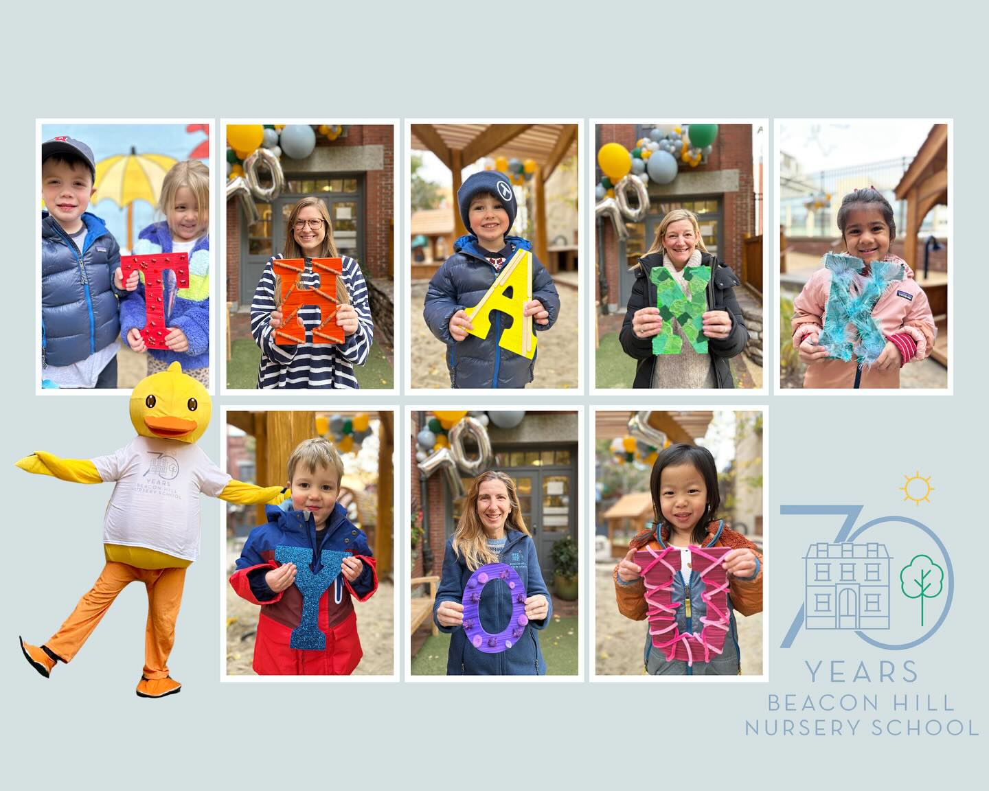 Feeling all the gratitude from last week’s Joy on Joy Street Annual Fund Drive!💛
We’re celebrating incredible participation once again this year with 100% from our Board of Directors, 100% from faculty and staff, and an amazing 97% (and counting!) from our current families! We are also already seeing such heartwarming support from our alumni community and BHNS grandparents. We are so lucky to be surrounded by such kindness, generosity, and joy!🐥