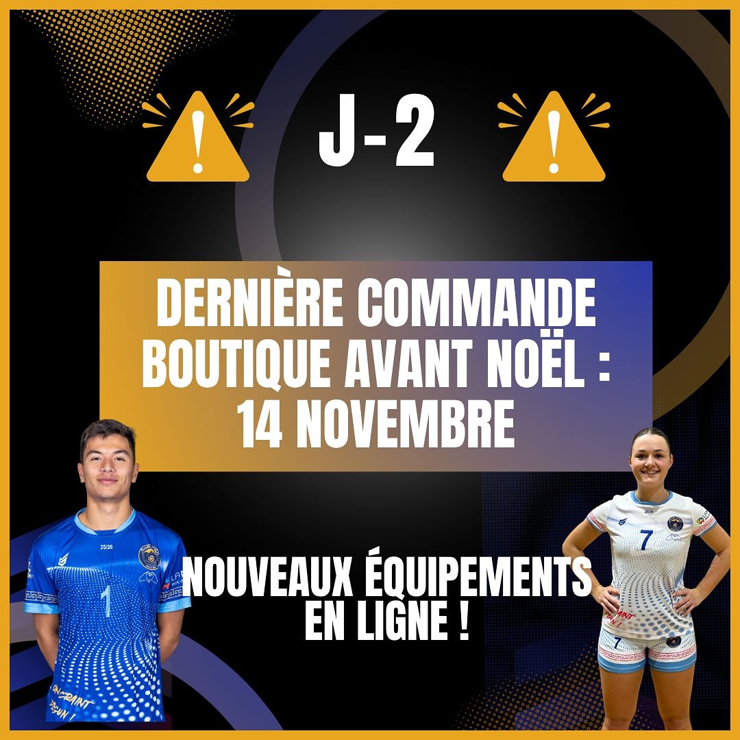 Les nouveaux produits de la boutique sont enfin là ! 🎁
La prochaine commande aura lieu le 14 novembre, jusqu’à minuit, pour une livraison garantie avant Noël🎄
Vous pouvez passer commande sur le site du club (lien dans la bio) 💙🤍