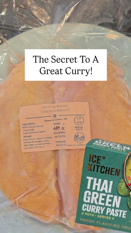 โจ Pasture Perfect Meets Paste Perfect - Curry Night Sorted! โจ
The Ice Kitchen invited us to try their Thai Green Curry paste, paired with our pasture raised chicken, and we instantly fell in love. Why? Because firstly they share the same values as us:
- No additives
- No nasties
- Just allโnatural flavours ๐ฑ
By harnessing the power of freezing, they lock in freshness - just like we do with our pastureโraised chicken ๐ These pots are freshly frozen for the most vibrant flavours, and honestly, theyโre the perfect combo with our chicken for a meal thatโs both nourishing and delicious.
โ
Super easy
โ
Convenient
โ
Zero waste
โ
Absolutely delicious (a 10/10 from us!)
And it doesnโt stop at green curryโฆ The Ice Kitchen also stocks Thai Red Curry, Indian Jalfrezi, Jamaican Jerk, Mexican Smoky BBQ & more ๐
Check out their full range over at @theicekitchen
๐ Hands up - who would love to buy these alongside our chicken?
Vote below and let us know! โฌ๏ธ
