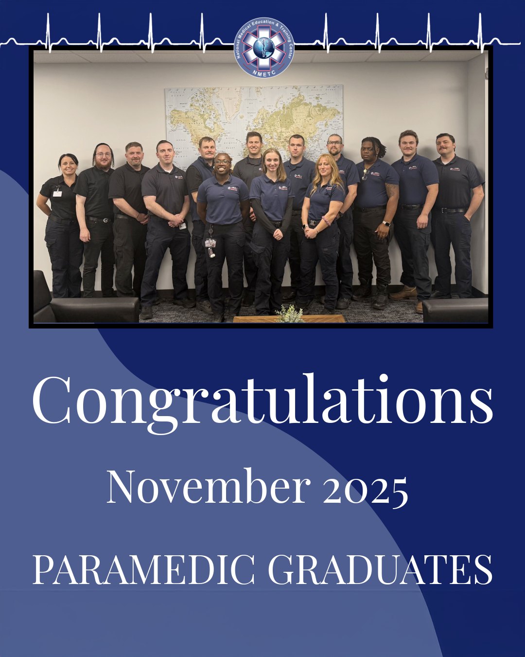 Congratulations to the November 2025 NMETC Paramedic Graduates! We wish you the best of luck!
#NMETC #firstresponders #EMS #emergencymedicalservices