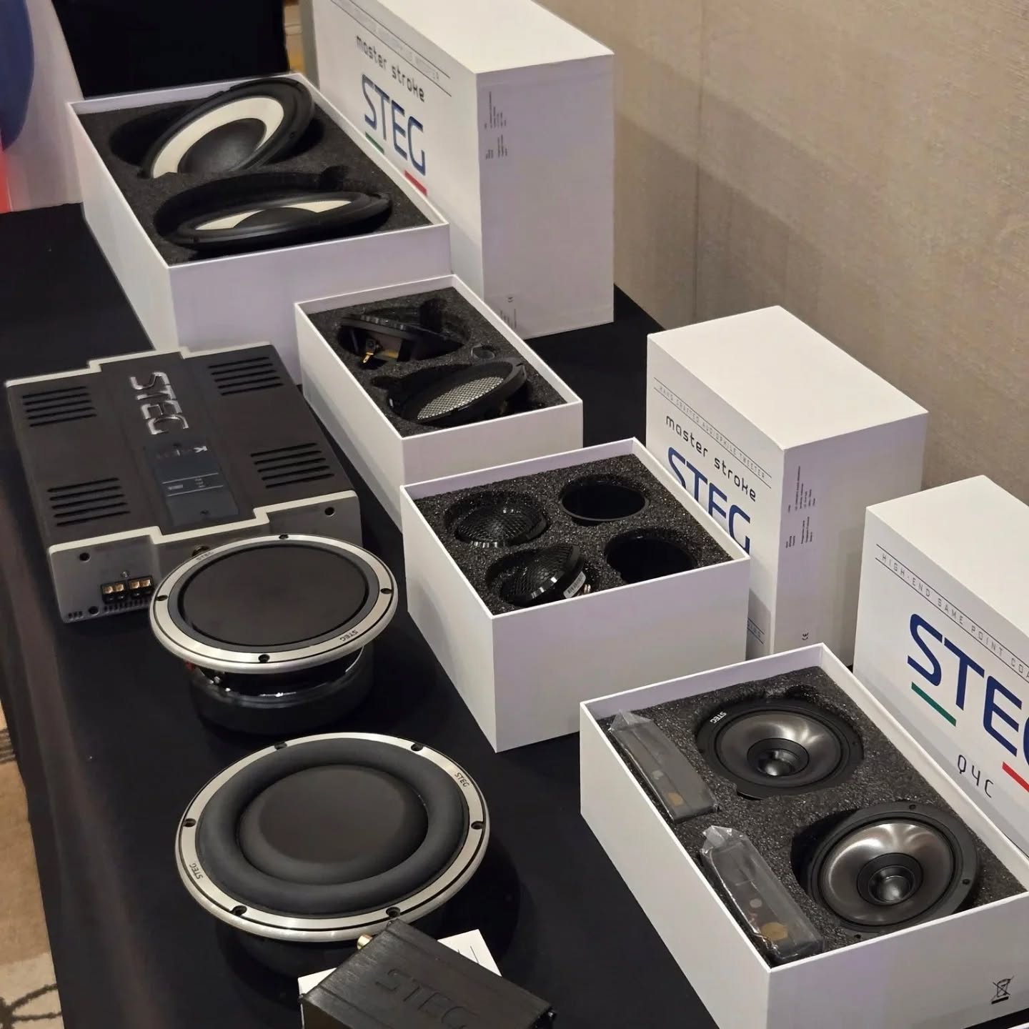 GTTrading 🇮🇹 Great attendance at the meeting in Indonesia for the presentation of STEG🇮🇹 new🆕️ products.📐✏️ Enthusiasm for the new, all-Italian🇮🇹 STEG 🇮🇹K4.01II, with its uncompromising design💯📐 and pure audiophile sound 💯🎶 was palpable.