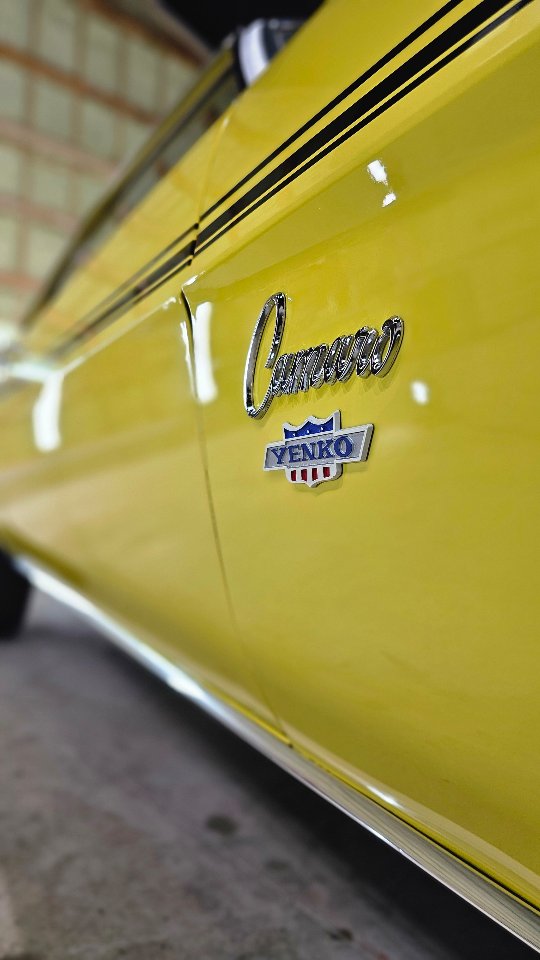 SURVIVOR 1969 YENKO 427 Camaro
What an honor to be able to work on this piece of history.
Completely original, survivor paint 69 Camaro Yenko. It's amazing to see 56 years preserved. Thank you to our client for trusting us with such a valuable piece of history.
The car is in great shape. But it was dull, lacking gloss and years of contaminants in the Lacquer finish, giving it a pastel look. Lots of carbon contaminants from being inside a showroom with cars running around it.
Working with old Lacquer is a pleasure but also a frustrating process. Knowing your limits is very important. But most importantly, you can work with it to shine. All work was done with a rotary Wool Cut, foam Mid step polish and foam final polish. Lacquer DOES NOT like movement. So you can put your DA polisher away and leave it. We then sealed with a high-quality hand wax to preserve this American classic for years to come!
#americanmuscle #doyenko #yenkocamaro #427yenko #musclecar #Chevrolet #camaro #69camaro #chevroletperformance #paintcorection #paintcorrectionspecialists #paintpreservation #guelph #arthurontario #orangeville #kitchener #waterloo #mountforest #toronto #Oakville