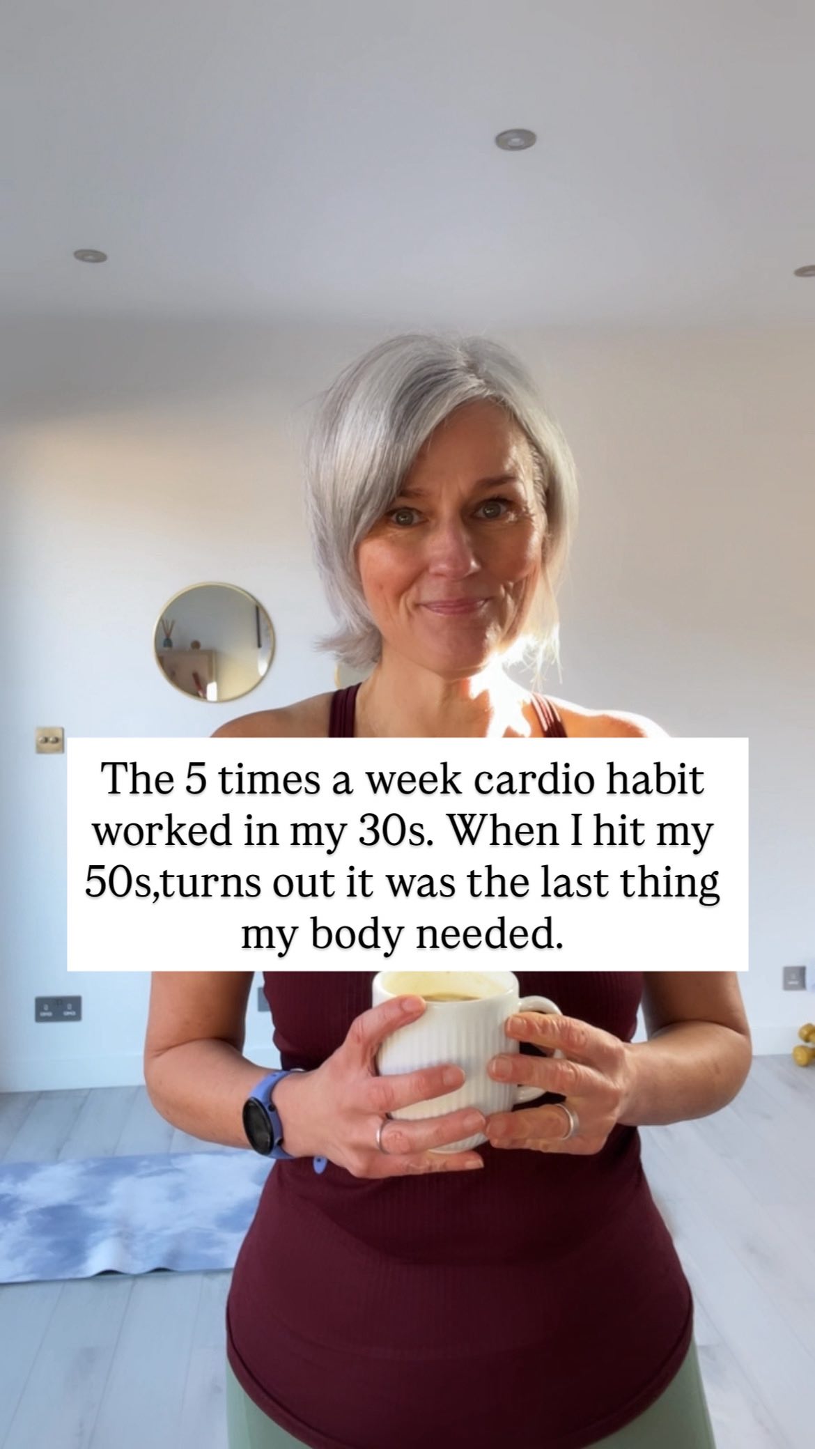 In fact I was in my 40s when I noticed things weren’t “working”-same workouts,same food, same effort.
I wasn’t aiming for 6-pack abs.
I just wanted my jeans to fit and my hips to stop hurting! On top of that my lower back always felt tight and I had neck pain
Turns out I wasn’t broken- I just needed to rethink my strategy!
Once I worked this out things moved fast!
AND that became the basis for how I workout and train today to feel stronger at 53 than at 43, fitter and pain free.
I’ve build the confidence in my body back up by doing less but with more focus and intention-I stopped working out for the sake of it. By focusing on building core strength, improving my mobility-this is basically strength training for your joint, this has allowed me to build all over body strength.
Gradually I’ve built up my running and since then I’ve run 6 half marathons, hiked part of the Camino de Santiago in Spain up to 37km a day without pain or injury or a single knee twinge.
This is also the ethos inside The Strong Life Collective, deep slow workouts, without the pressure and by aiming for 3 weekly under 30 minutes Pilates at home so that you still have time for other sports and activities, and you still can keep things consistent without the burn out.
That’s exactly what we do inside The Strong Life Collective.
The Pilates membership for women who want to stay active,adventurous,get stronger as you get older and stay pain-free.
Strength,mobility and core strength that feels good and actually works.
Drop “READY” in the comments and I’ll DM you the link -to try it FREE for 7-Days.
#womenover50 #menopausefitness #perimenopausefitness #midlifewomen #homeworkoutsforwomen #pilatesonline #lowerbackpainrelief #hippain #corestrengthening