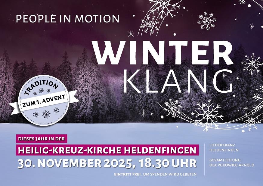 Herzliche Einladung zu unserem Adventskonzert ✨🎶