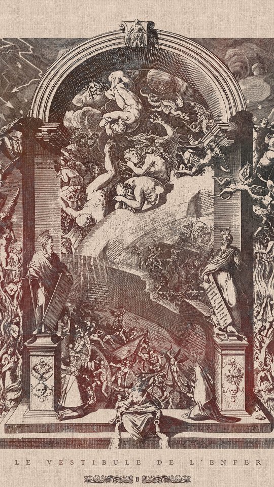 Le Vestibule De l'Enfer • Octobre 2020
Par moi l’on va vers la cité dolente,
Par moi l’on va vers l’éternelle douleur,
Par moi l’on va parmi la gent perdue.
La justice inspira mon sublime auteur;
Je fus bâtie par la divine puissance,
La sagesse suprême et l’amour primordial.
Vous qui entrez, abandonnez toute espérance. »
📖 Dante Alighieri, La Divine Comédie — L’Enfer, Chant III
Prints disponibles sur mon site internet (newsalem.fr) et à la monstrueuse galerie de Nantes (@lamonstrueusegalerie)
Visuel utiliser pour le merchandising du groupe Circles Ov Hell
(@circles_ov_hell)
#newsålem #circlesovhell #inferno #dantealighieri #divinecomedy #darkart #occultart #classicalengraving #gothicvisions