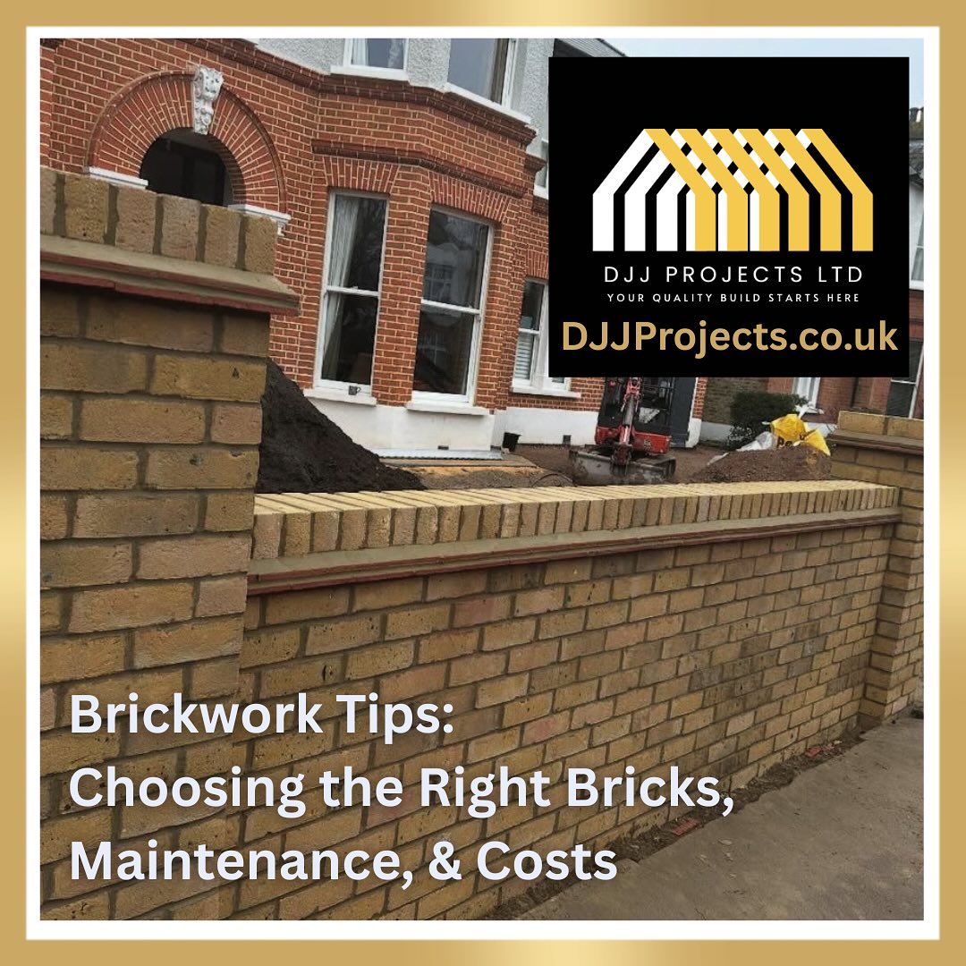 Our new blog
Discover how to choose the right bricks, maintain your brickwork, and manage costs for projects across Essex, Suffolk, and East London. Learn from the experts at DJJ Projects - read our latest blog article here: https://www.djjprojects.co.uk/blog #djjprojectsltd #dayinthelifeofabricklayer #goldentrowel #generalbuilders #essexbuilders #buildersofessex #buildersofinsta #extensions #refurb #newbuilds #bricklayers #essexbricklayers #bricklayersofinstagram #guildofmastercraftsmen #carpentry #projectmanagement