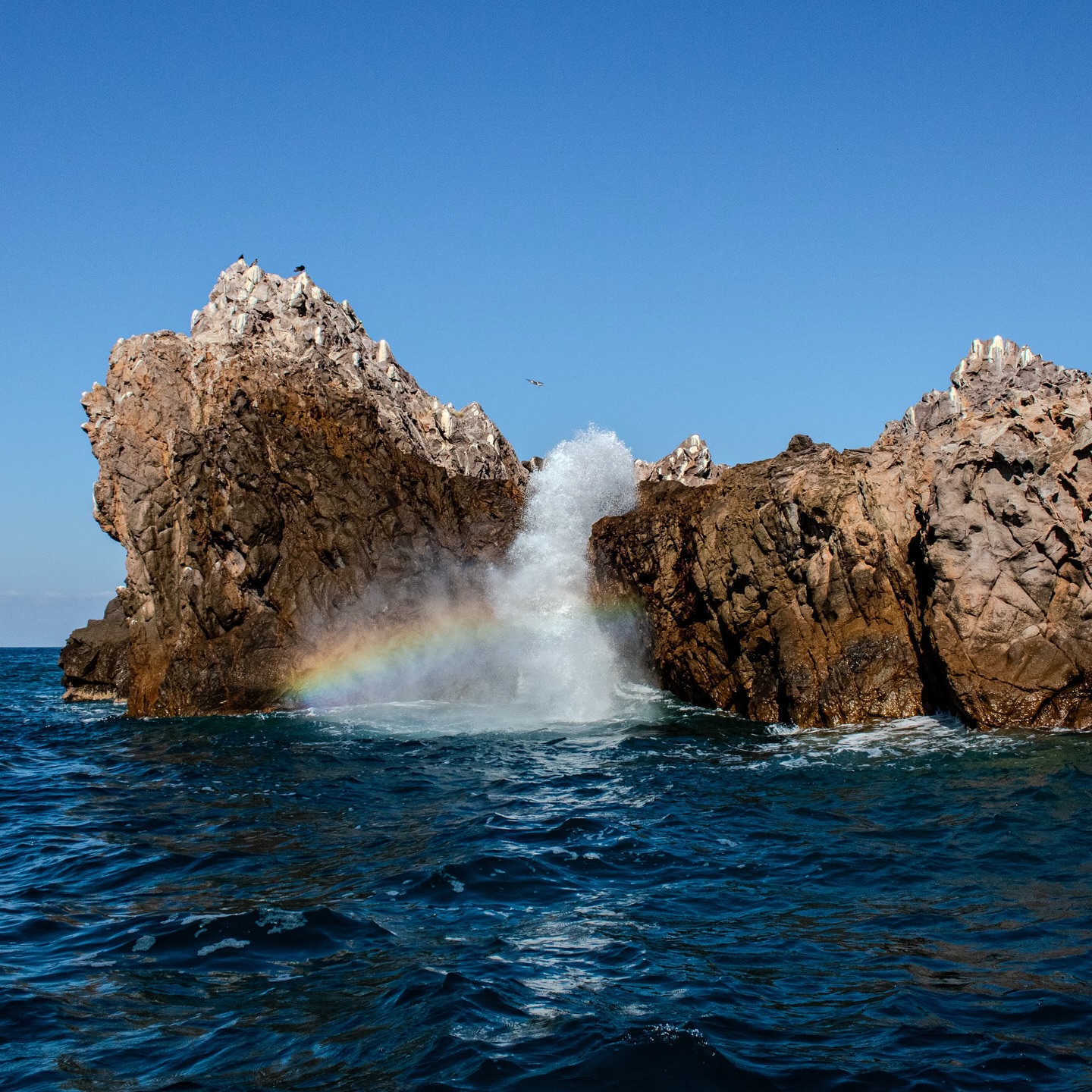 La mágica Bufadora de las Islas Marietas 🌈🌊