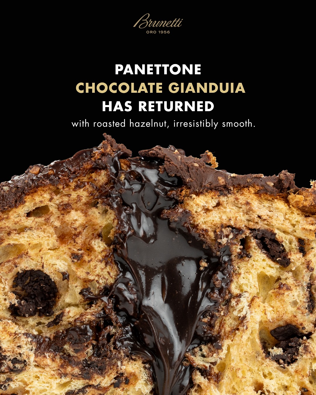 The chocolate Panettone you’ve been waiting for.Meet Panettone Oro Gianduia — our rich, decadent twist on the Italian Christmas classic.Handcrafted over 48 hours using traditional techniques, this sweetbread is filled with creamy hazelnut gianduia and studded with melting chocolate chips. Soft, indulgent, and impossible to resist.Wrapped in our signature Brunetti Oro bag — ready to gift, or enjoy yourself.✨ 48-hour artisanal rise
✨ Gianduia heart + chocolate chips
✨ 1kg of pure indulgence
✨ Limited weekly batchesSecure yours now — chocolate lovers, this one’s for you.#panettoneoro #oromoments #chocolatelover #chocolatepanettone