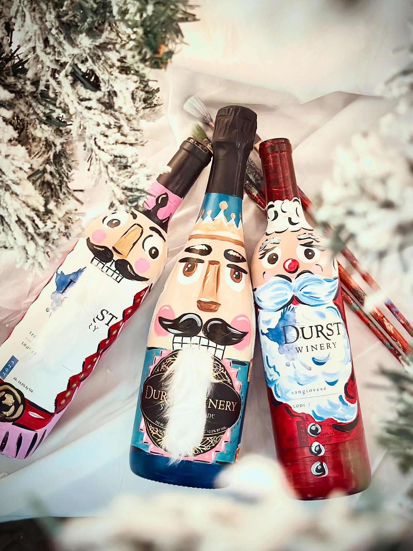Join us on November 30th, for a Wine Bottle Paint Class! With step by step guidance, paint your own one-of-a-kind Nutcracker Wine Bottle (unopened) - perfect to join your table as a whimsical centerpiece or to gift to someone special. 🍷🎁 Enjoy wine, laughter, and a fun experience with friends. All supplies + one glass of wine included.
Bring you holiday spirit and let’s create these one of these festive fellas! Tag a friend you want to sign up with 😉
Tickets on sale at durstwinery.com > events
Wine Club Members enjoy 20% off!
#durstwinery #visitlodi #holidayevents #paintandsip #festiveseason