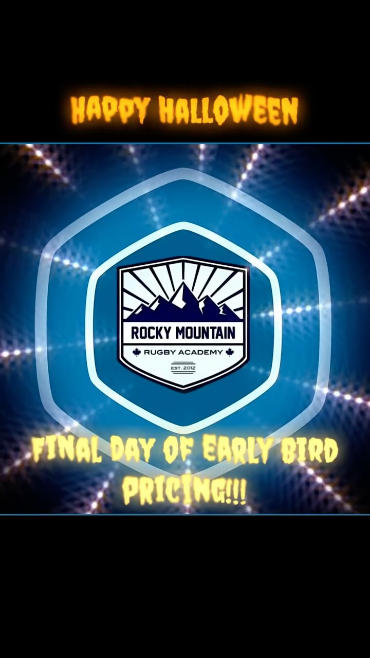 Happy Halloween, last day of early bird pricing.
#wintertraining #rugbyincanada #rugbyinalberta #eatsleeprugby #happyhalloween #offseasontraining