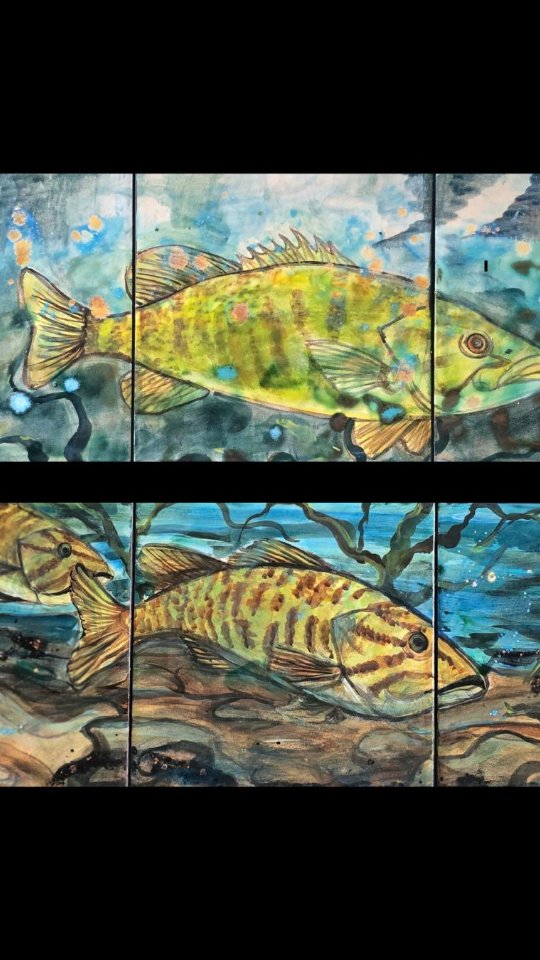 I LOVE firing up the kilns! π₯ Here's a quick peep into the process of creating a tile mural. Dreams in Bronze 1. ad 2. Are now on view as part of my exhibit "Watermarked" at the Greater Concord Chamber of Commerce, Concord NH.
π£ππ₯
#fishingobsession #fishnh #fishlove #newhampshireoutdoors #fishartist #fishart #wildlufeartist #smallmouthbass #Smallies #bronzebacks #tilemural #tileartist #campdecor #lakelifestyle #lakehousedecor #newhampshireartist #nhart