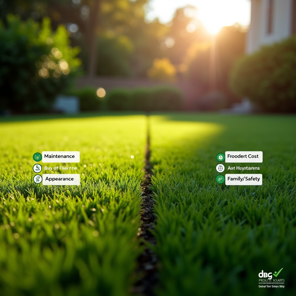 Choosing between artificial and natural grass comes down to priorities: upkeep, look, long-term cost, and how the space will be used. At DBG Projects & Scapes we help you weigh maintenance vs realism, budget vs lifespan, and family-friendly vs commercial durability. Swipe for quick visual comparisons and tap to see which option suits your property best. Link in bio 🌿✨🏡
Which matters most to you — low maintenance or natural feel? Tell us below!
