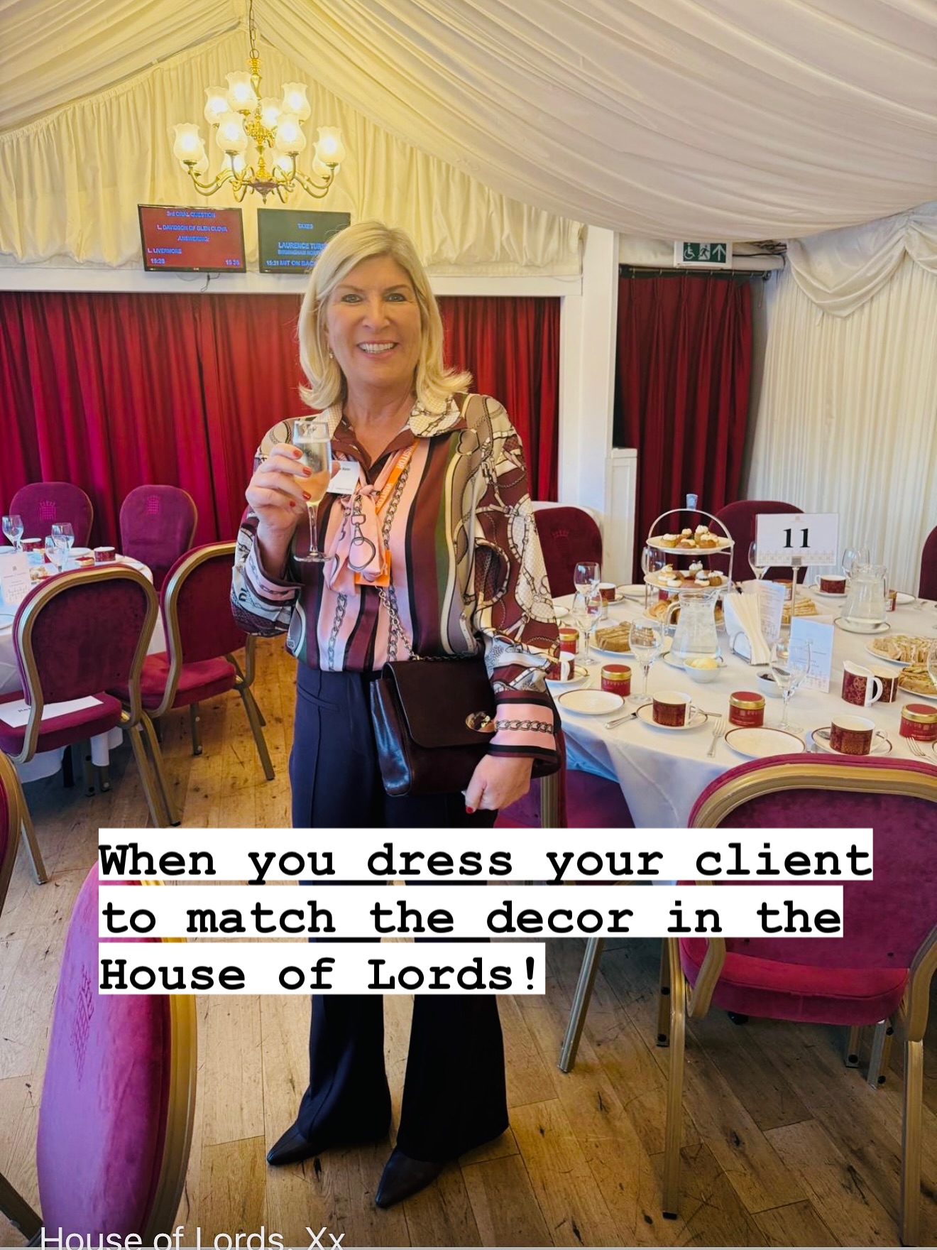 Styling for Success at the House of Lords ✨
What an honour to dress my client for the Female Founders Luncheon at the House of Lords a celebration of women making an impact in business and beyond.
We started with a Milanote style board filled with ideas that balanced elegance, confidence, and individuality. Seeing her step into the room embodying that vision and even matching the stunning decor, was such a pinch-me moment! 💫
It’s amazing what happens when colour, style, and confidence align. She didn’t just look the part she felt it.
📸 Swipe to see the mood board ➡️ the final look come to life!
#TheEffortlessEdit #StyledByLee #PersonalStylist #FemaleFounders #HouseOfLords #EffortlessStyle #StyleConfidence #ColourStylist #BusinessStyle #PowerDressin