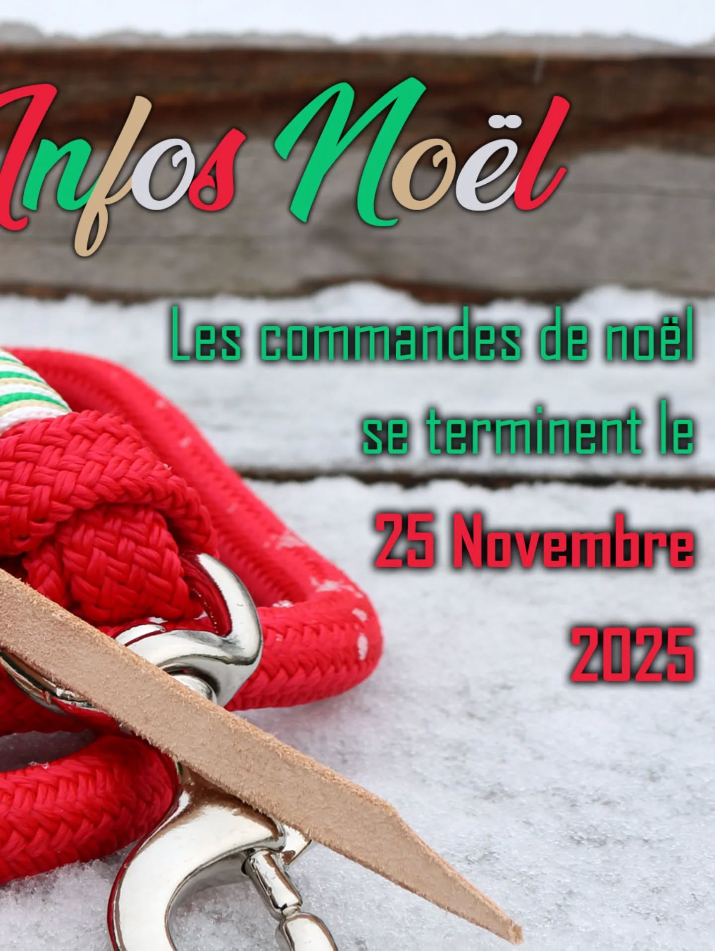 💖 Offrez un cadeau fait main, avec amour, pour Noël ! 💖
L'atelier s'active pour vos cadeaux de fin d'année ! 🎁
Attention : Les commandes de Noël se terminent le 25 novembre 2025 !☃️
Nous devons planifier la production et l'envoi. Toute commande passée après le 25/11 sera traitée avec le cœur, mais ne sera pas assurée pour une livraison avant Noël.🎄
Vous avez dû ressentir mon absence, un petit vide ici sur les réseaux, je ne suis pas partie, je suis juste débordée 😅
L'atelier est en pleine effervescence ! Je mets toute mon énergie et ma passion dans la création de vos magnifiques commandes. 🧵
Merci infiniment pour votre soutien et votre patience. Je vous prépare de belles choses et je reviens vite partager plus d'infos et de créations. 🥰