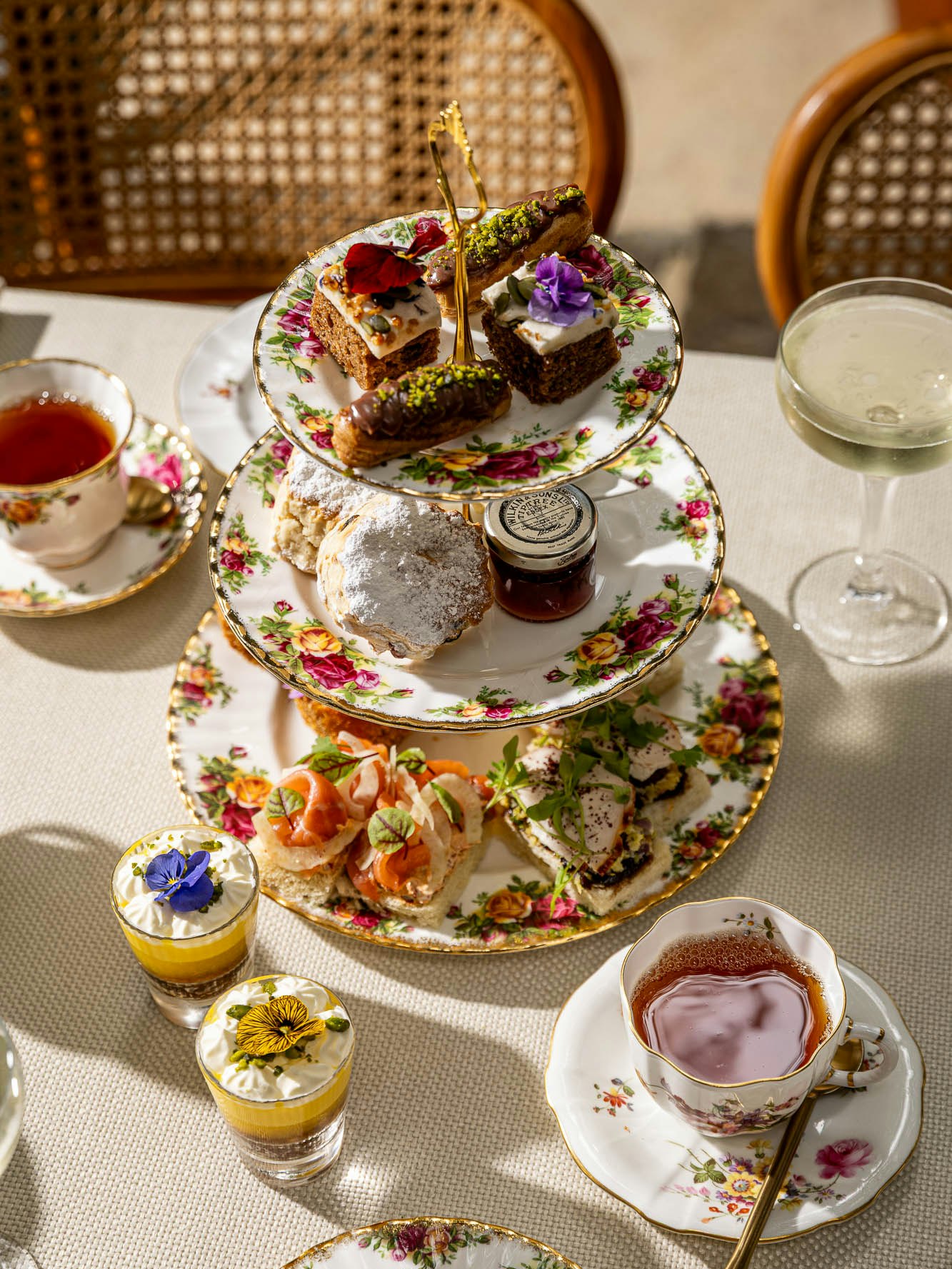 Celebrate the season in style with our Festive Afternoon Tea - a luxurious escape from the winter chill, served in the intimate warmth of The Greenhouses’ private dining rooms. ✨
Savour pomegranate-cured salmon, spiced turkey with pistachio stuffing, and indulgent sweets like glazed chocolate & pistachio éclairs and Christmas pudding trifle with vanilla and rum custard.
Bookings are now open; join us for an afternoon of indulgence, celebration, and seasonal charm. ❄️