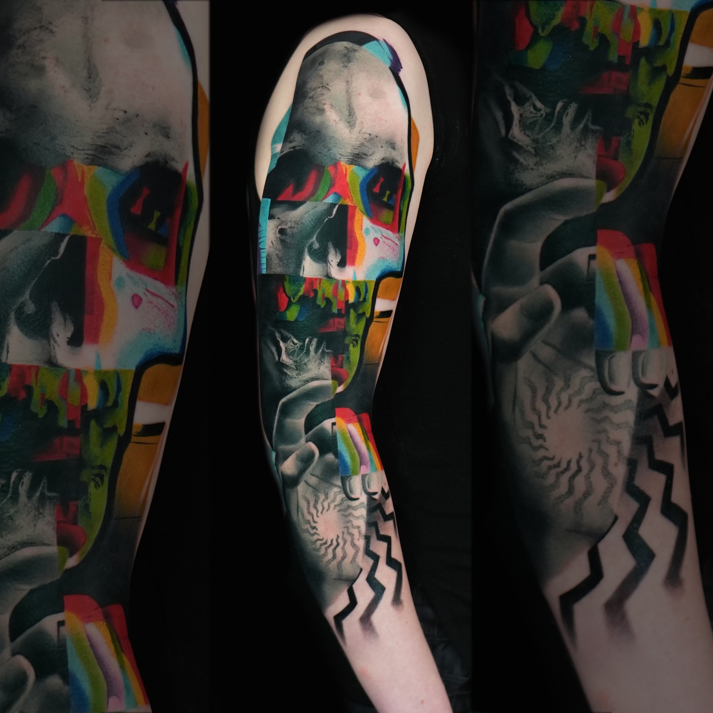 Swipe for close ups👈
The brief was simple. Glitch style. Full trust.