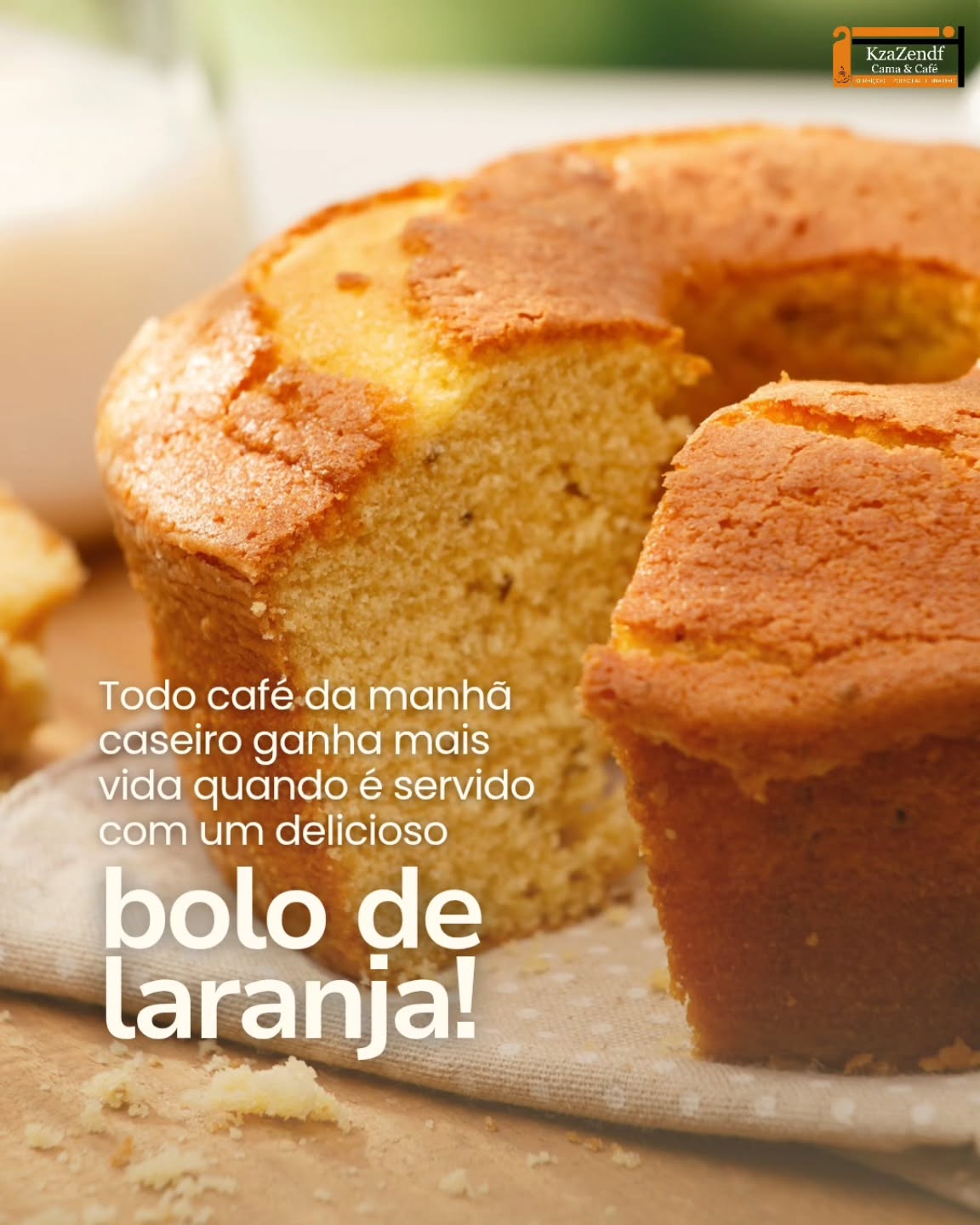 Nada como começar o dia com aquele gostinho de casa. 🍊✨
Na KzaZen DF, nosso café da manhã é preparado com carinho e sabores que acolhem como o tradicional bolo de laranja, fofinho e fresquinho, feito especialmente para você.
Aqui, cada manhã tem sabor de tranquilidade. ☕💛
#CaféDaManhã #PousadaBrasília #Hospedagem #BoloCaseiro #ViagemBrasil #Brasília