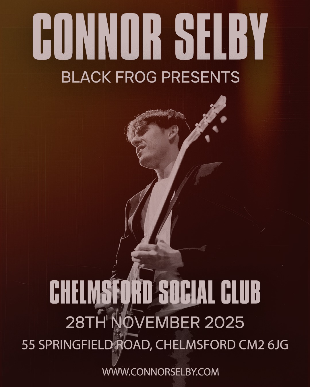 Excited to return to the town where I was born for our yearly show at The Chelmsford Social Club!
Hope to see lots of friends there for this show which is sure to be a great night! We will be playing all the songs from the new record
Tickets - https://wegottickets.com/f/14044
@blackfrogbands