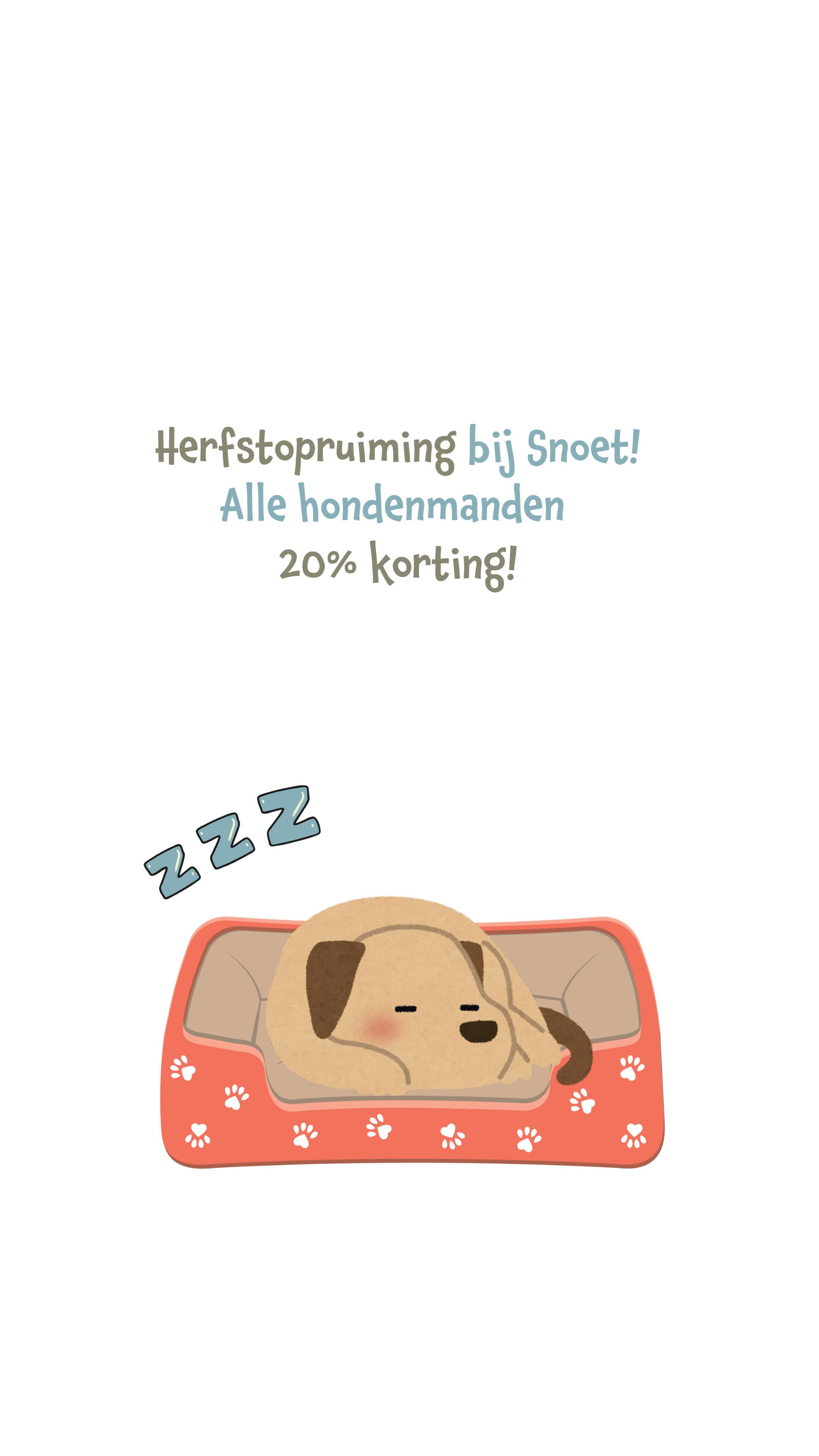 🍂 Herfstopruiming bij Snoet! 🍂
De blaadjes vallen… en de prijzen ook!
Om ruimte te maken voor nieuwe producten, geven we de hele maand november maar liefst 20% korting op alle manden, kussens en benchkleedjes. 🐾
De perfecte kans om jouw huisdier een warm en knus plekje te geven voor de koudere dagen!
Kom gezellig langs en profiteer van de herfstsfeer én fijne kortingen.
#SnoetBorne #Herfstopruiming #DierenwinkelTwente #Benchkleedjes #Hondenmanden #Kattenmanden #TwenteMetDieren #BornseOndernemers #Huisdierencomfort #ActieNovember #Huisdiercadeau